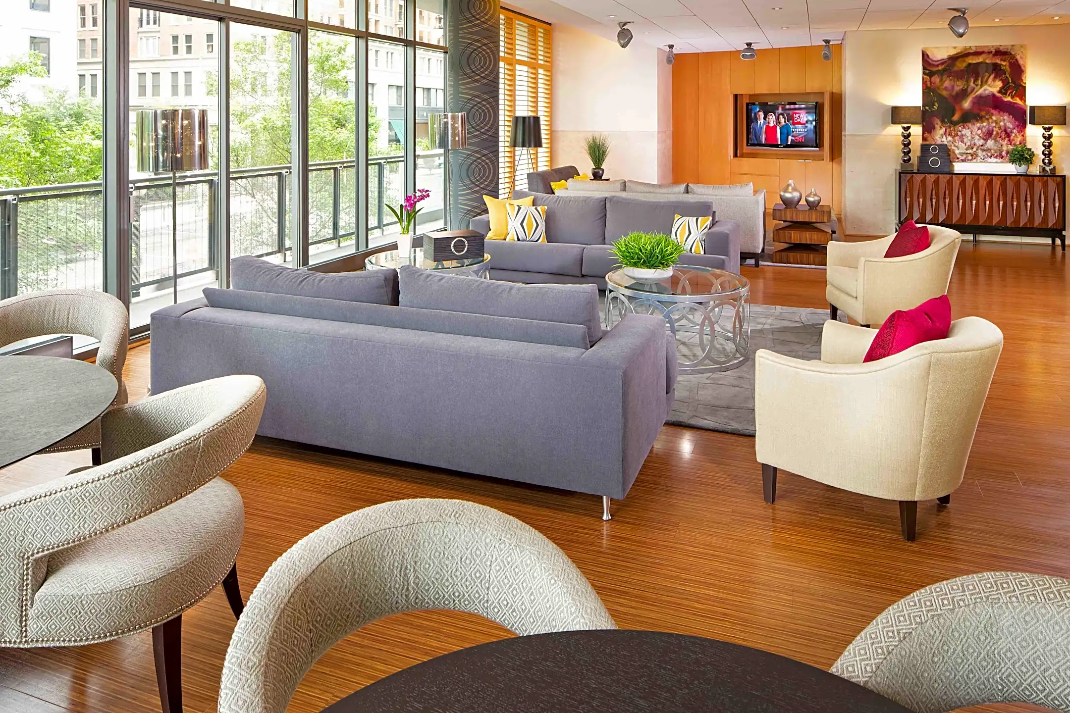 Living Room - 565 Penn Residences - Washington, DC