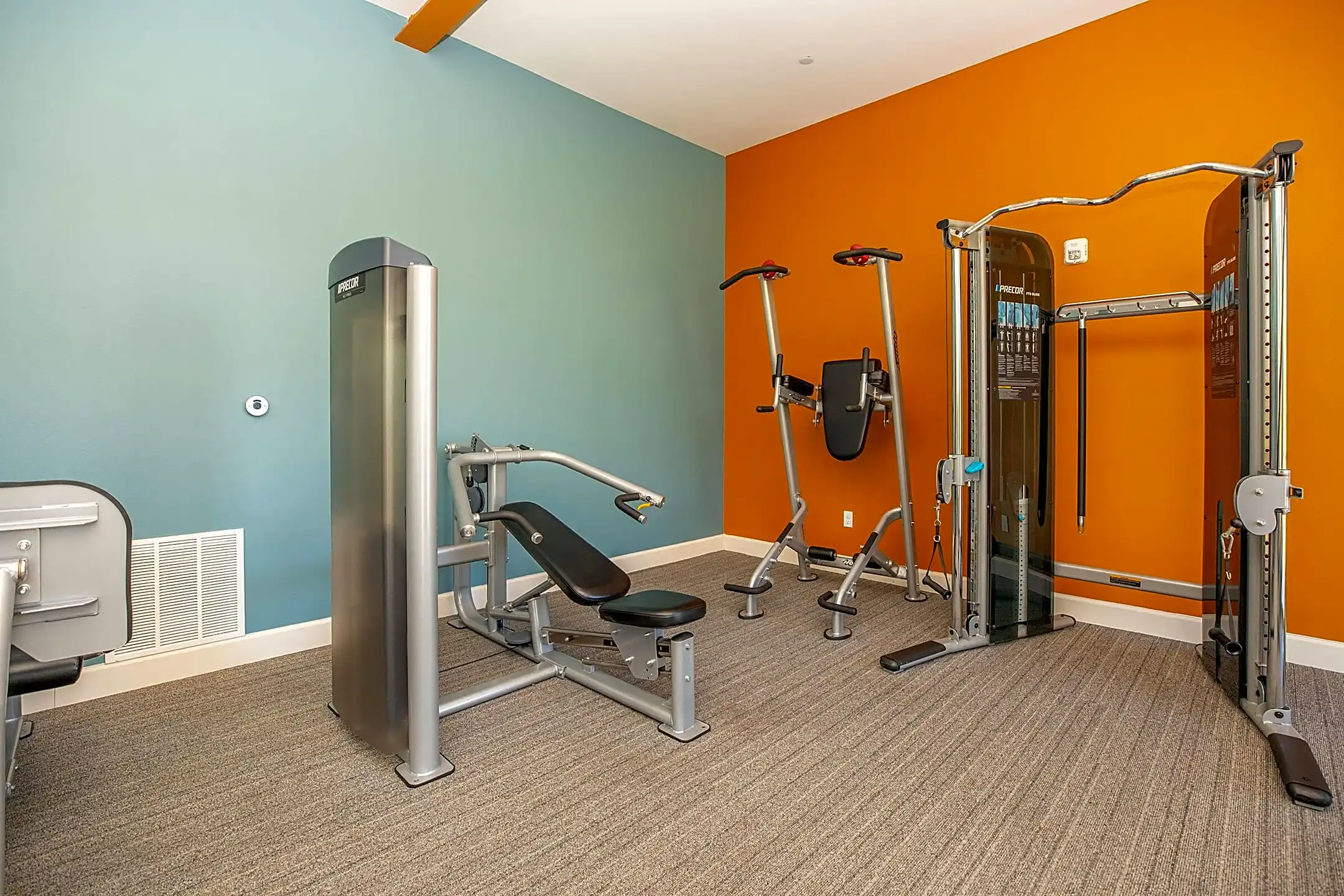 Fitness Weight Room - The Elysian - Baton Rouge, LA