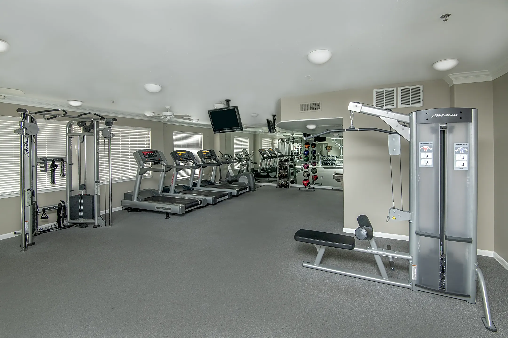 Fitness Weight Room - Chateau De Ville - Dallas, TX