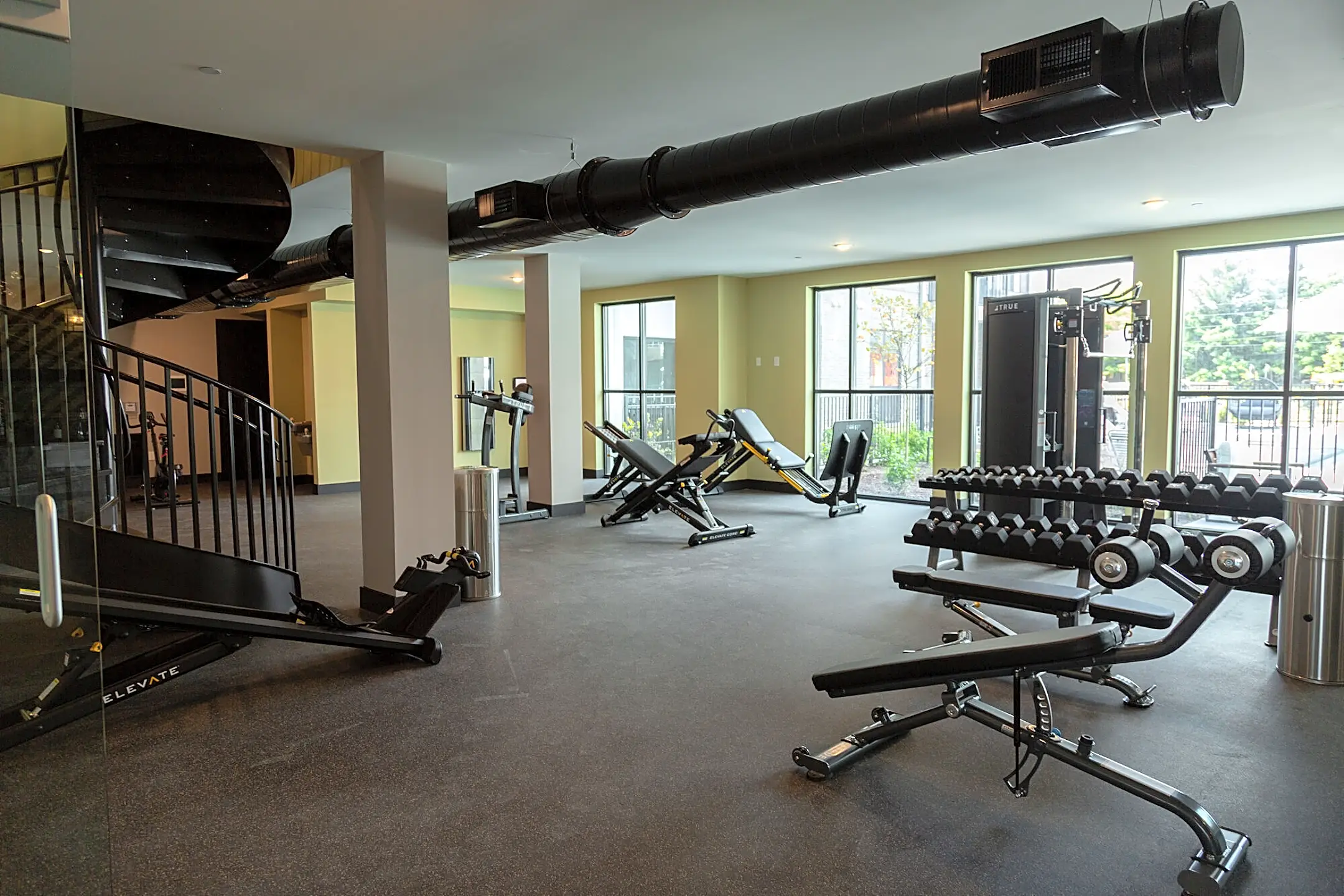 Fitness Weight Room - The Station @ Middletown - Louisville, KY