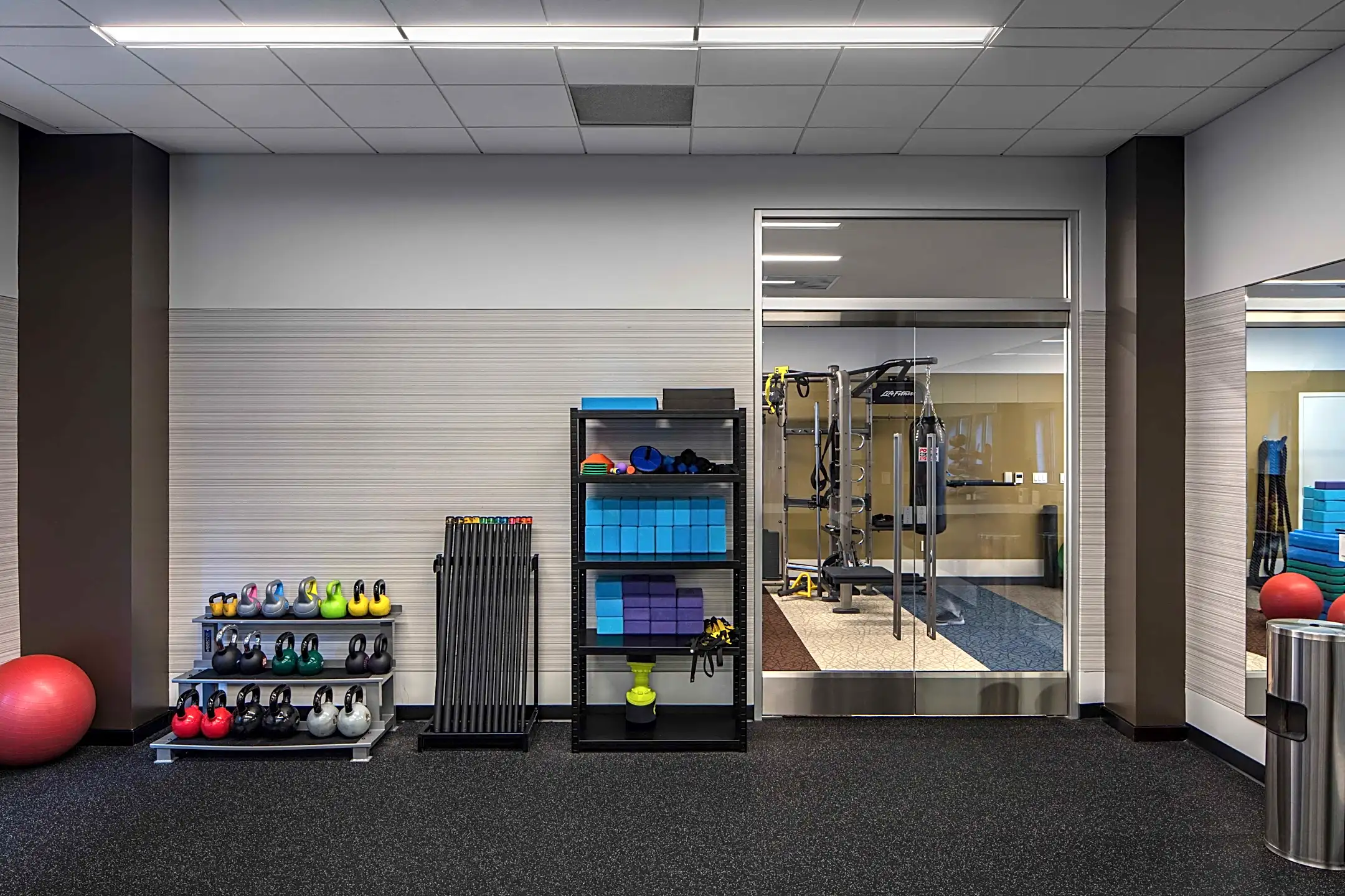 Fitness Weight Room - The Kensington - Boston, MA