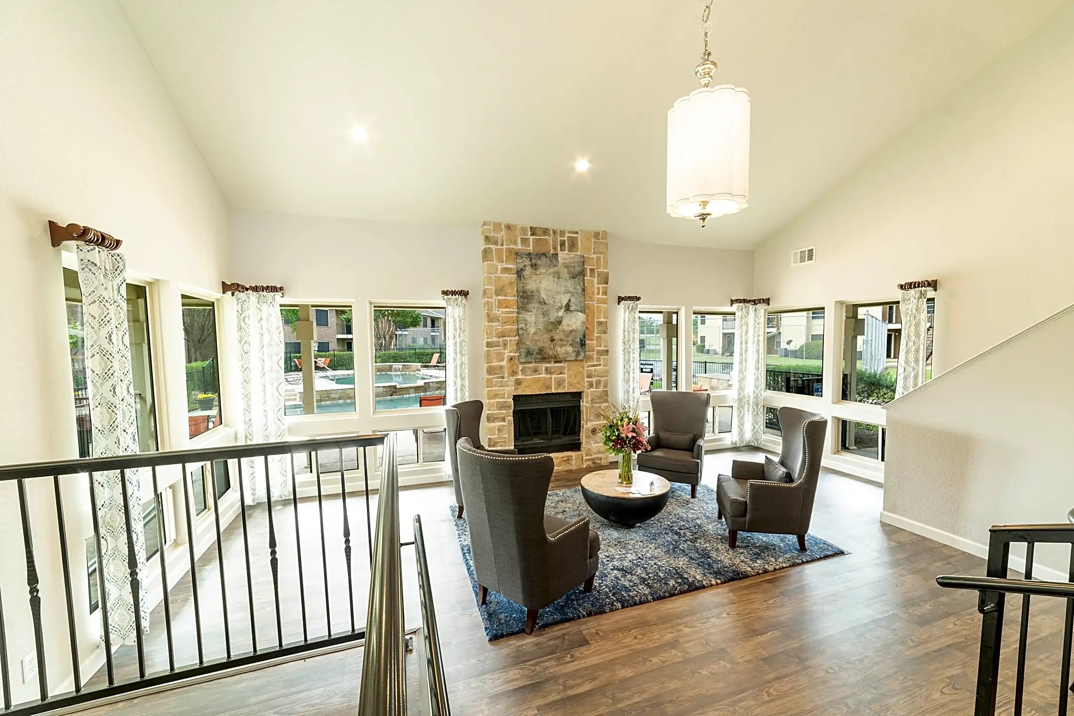 Living Room - Leander - Benbrook, TX