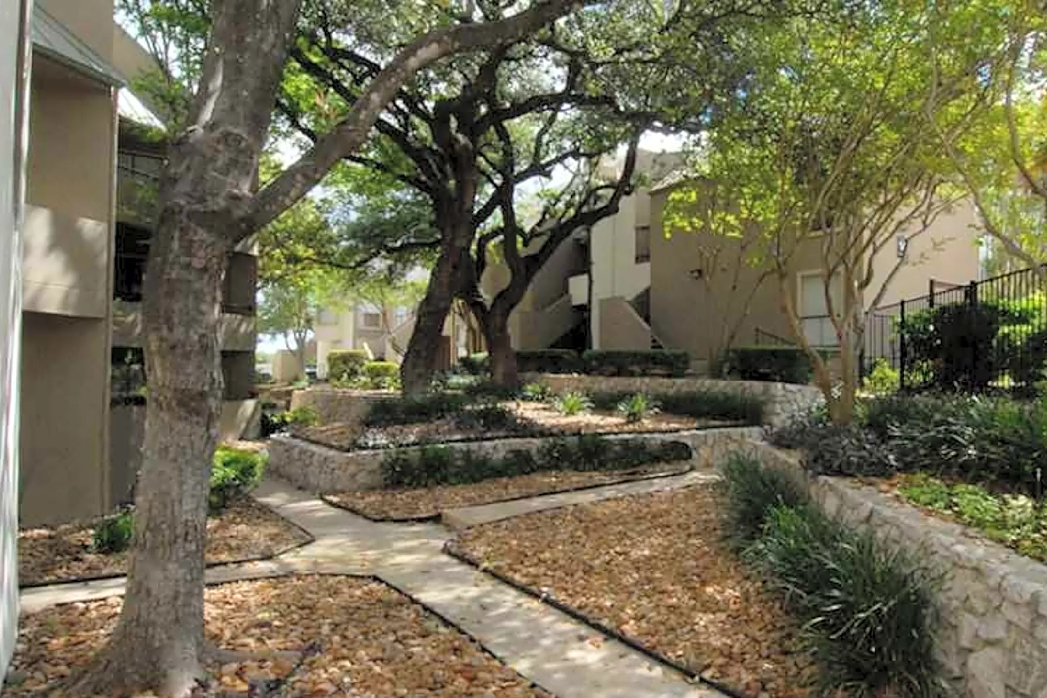 Courtyard - 4000 Horizon Hill Apartments - San Antonio, TX