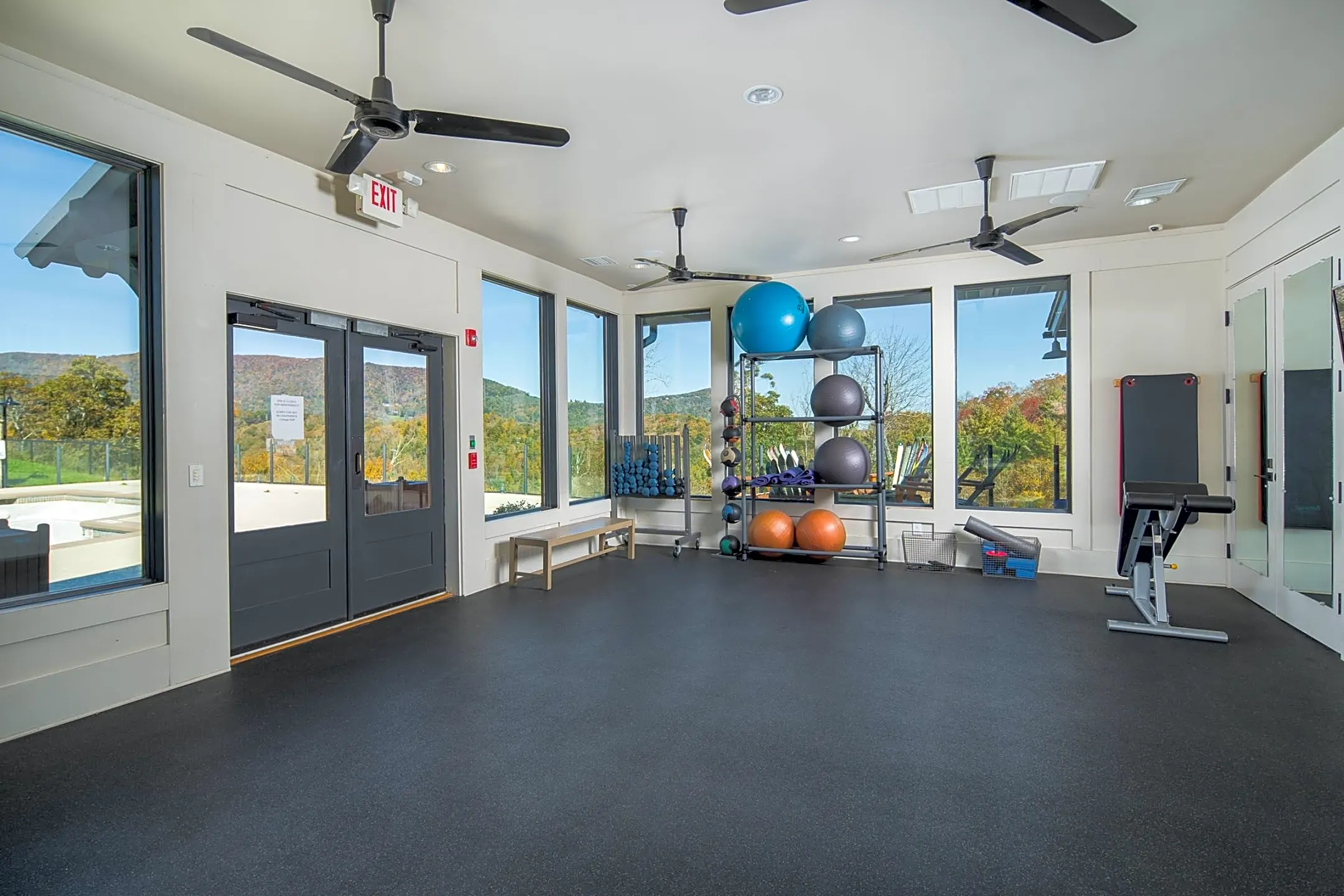 Fitness Weight Room - The Cottages of Boone - Per Bed Lease - Boone, NC