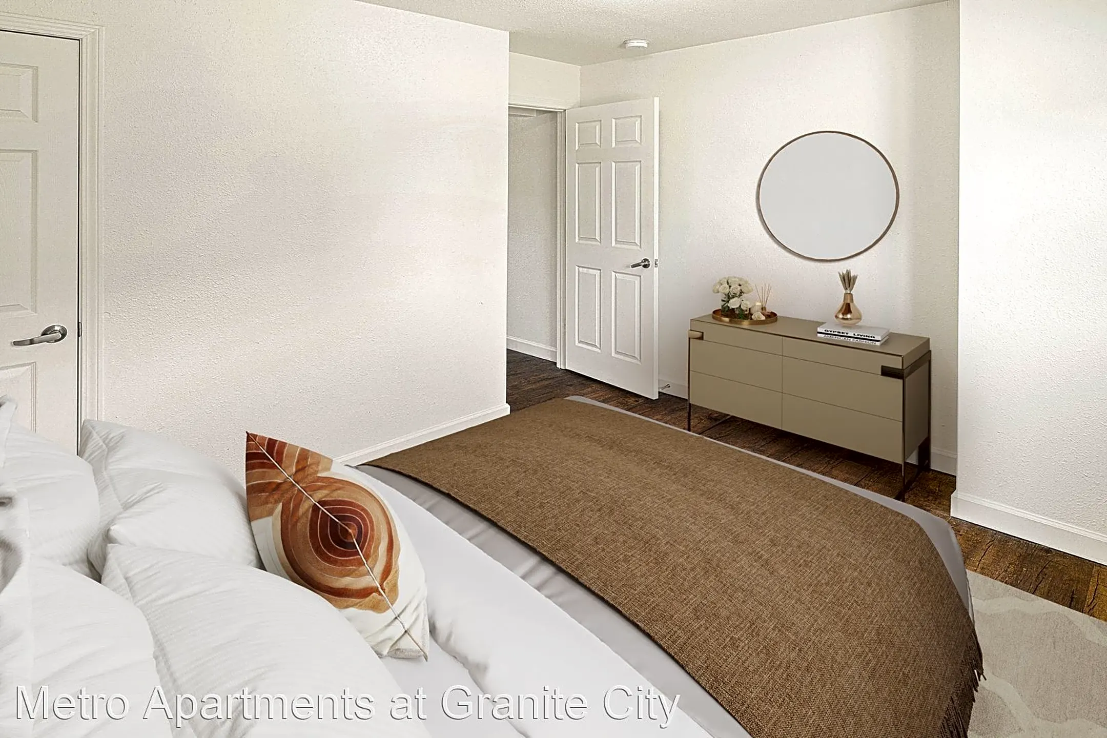 Bathroom - Metro Apartments at Granite City - Granite City, IL