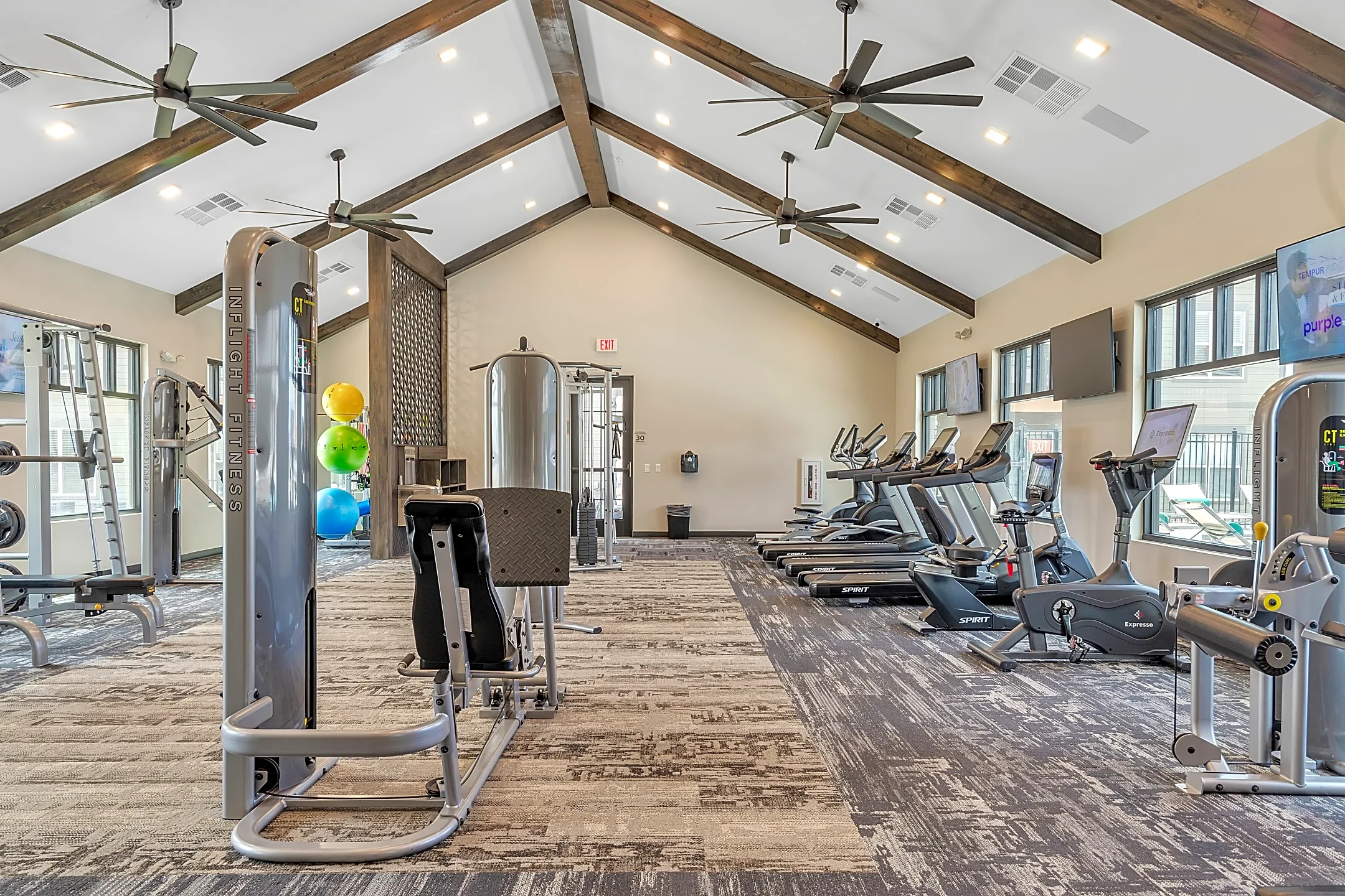 Fitness Weight Room - Apex Apartments - Colorado Springs, CO