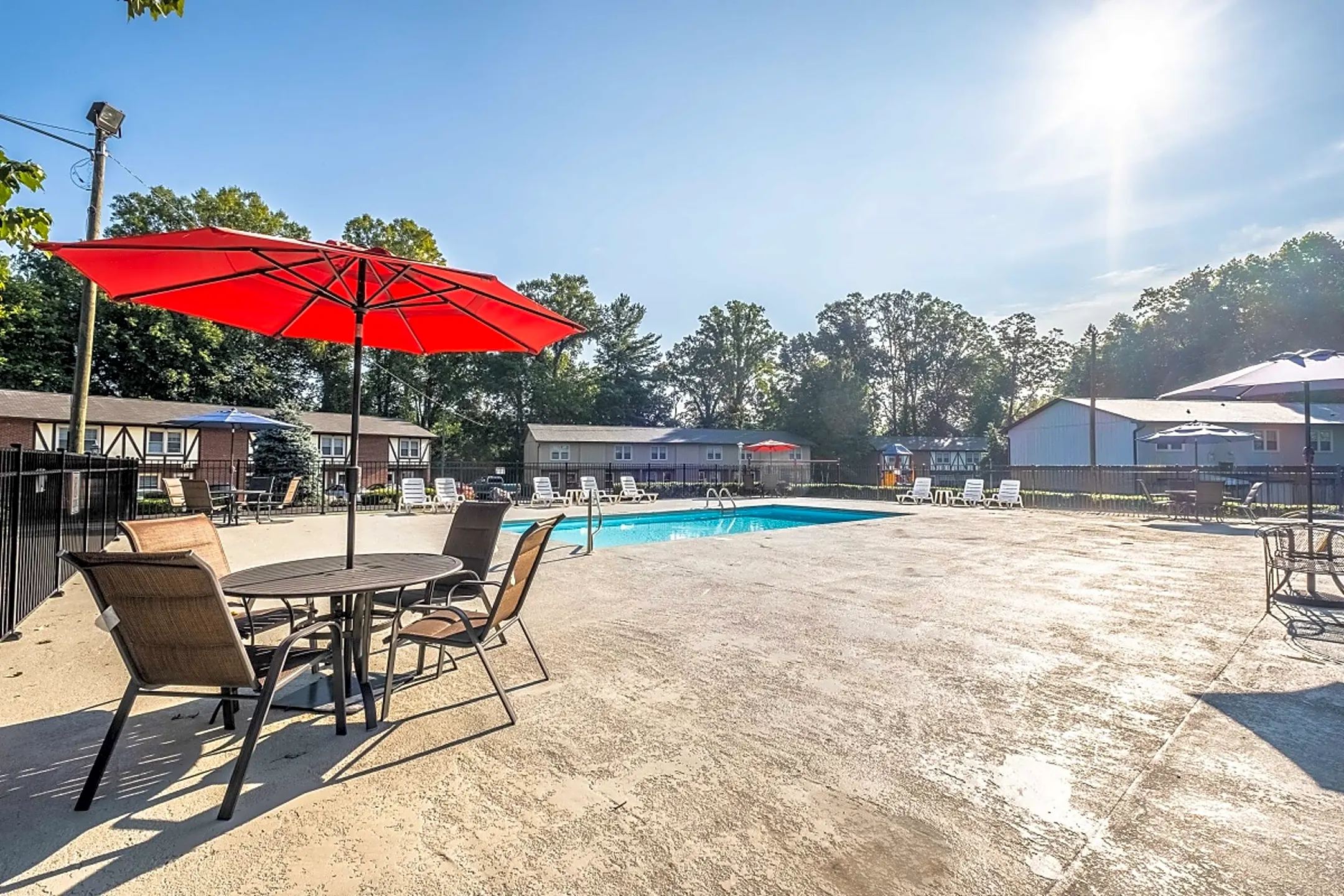Pool - Woodbridge Apartments - Morganton, NC