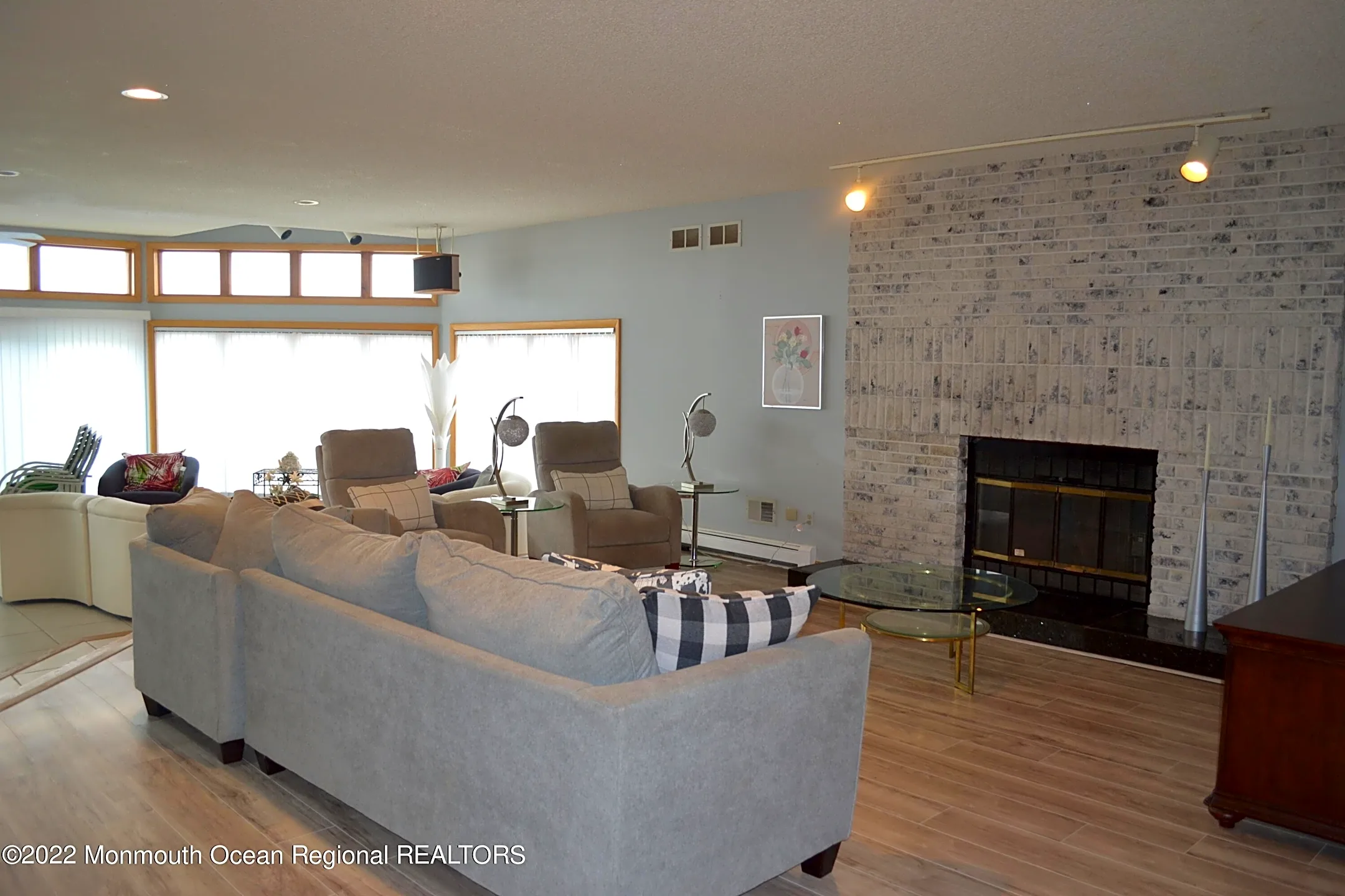 Living Room - 106 Oceanfront - Lavallette, NJ