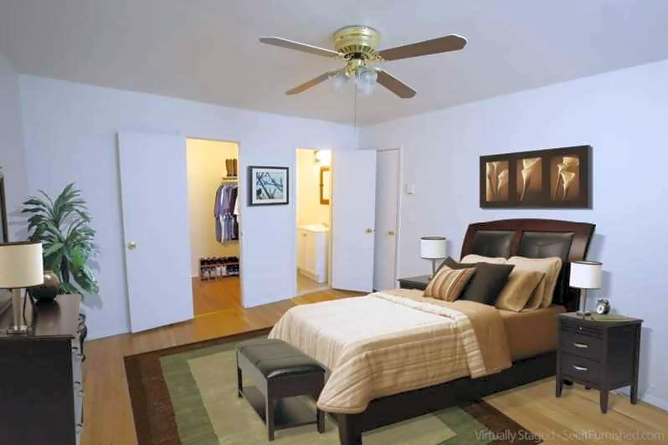 Bedroom - Oakhill Apartments - Long Branch, NJ