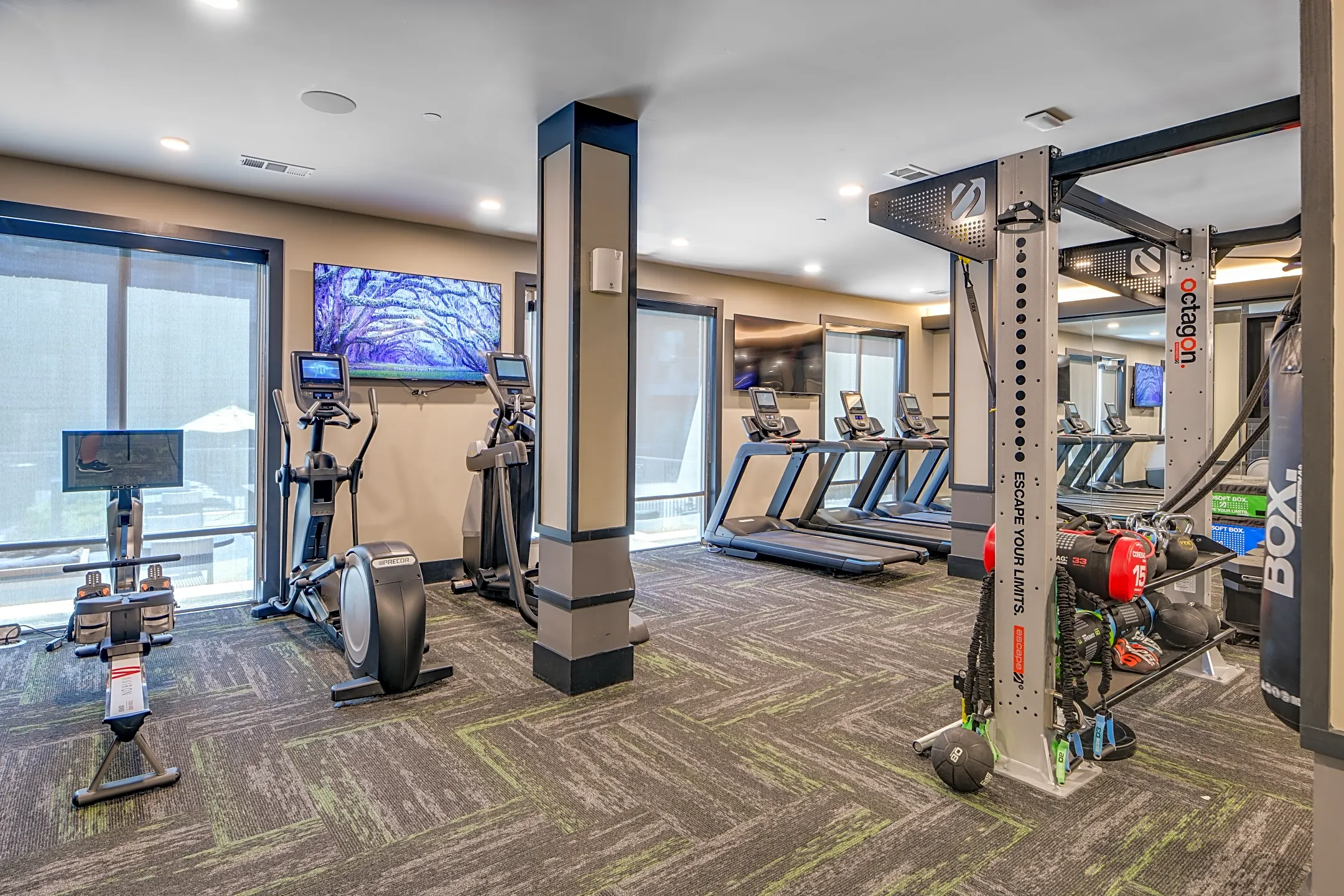 Fitness Weight Room - Luxia Midtown Park - Dallas, TX