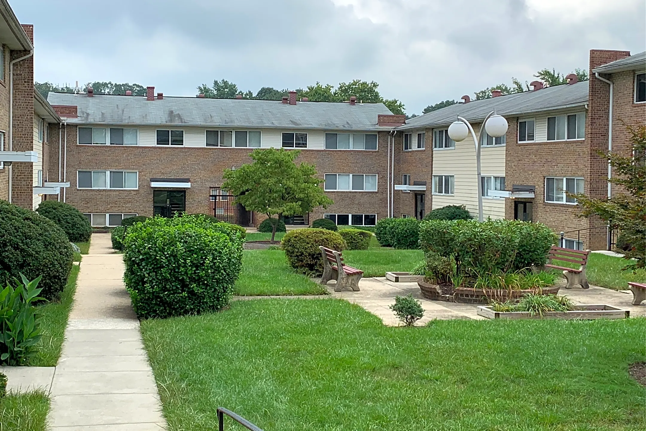 Courtyard Apartments 5635 Purdue Ave Baltimore, MD Apartments for