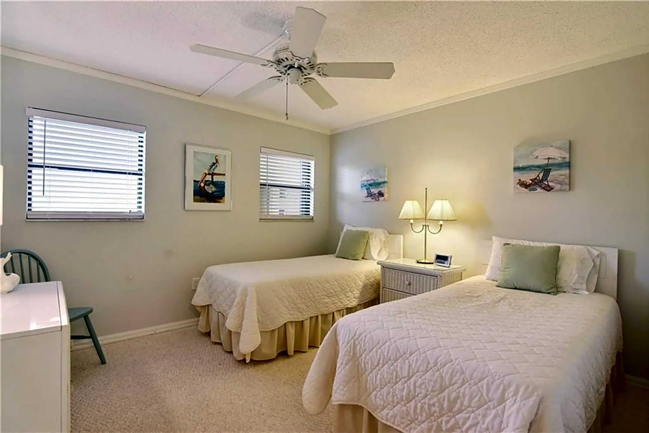 Bedroom - 3939 Ocean Dr #302B - Vero Beach, FL