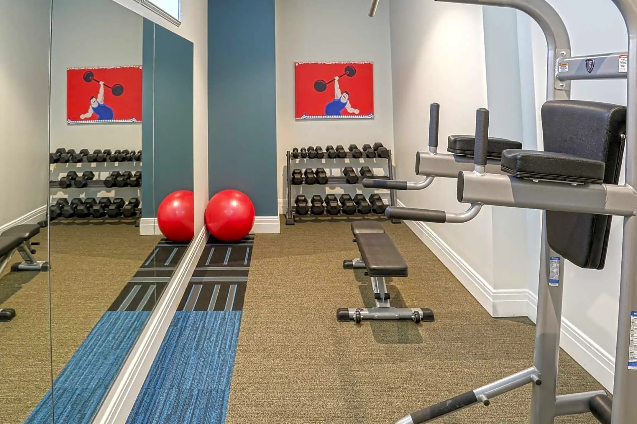 Fitness Weight Room - Newberry Lofts on 6th - Cincinnati, OH