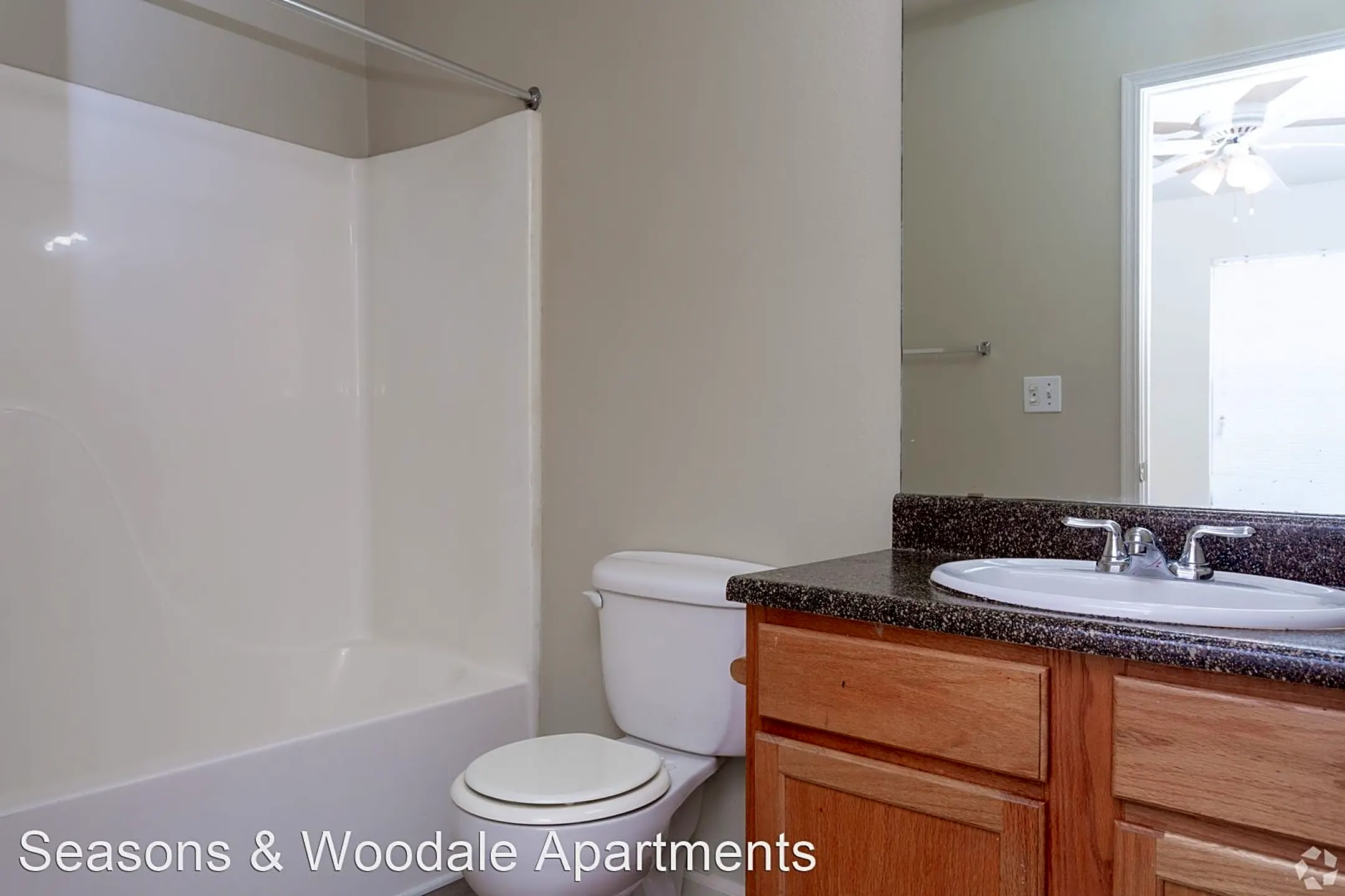 Bathroom - Seasons & Woodale Apartments - Monroe, LA