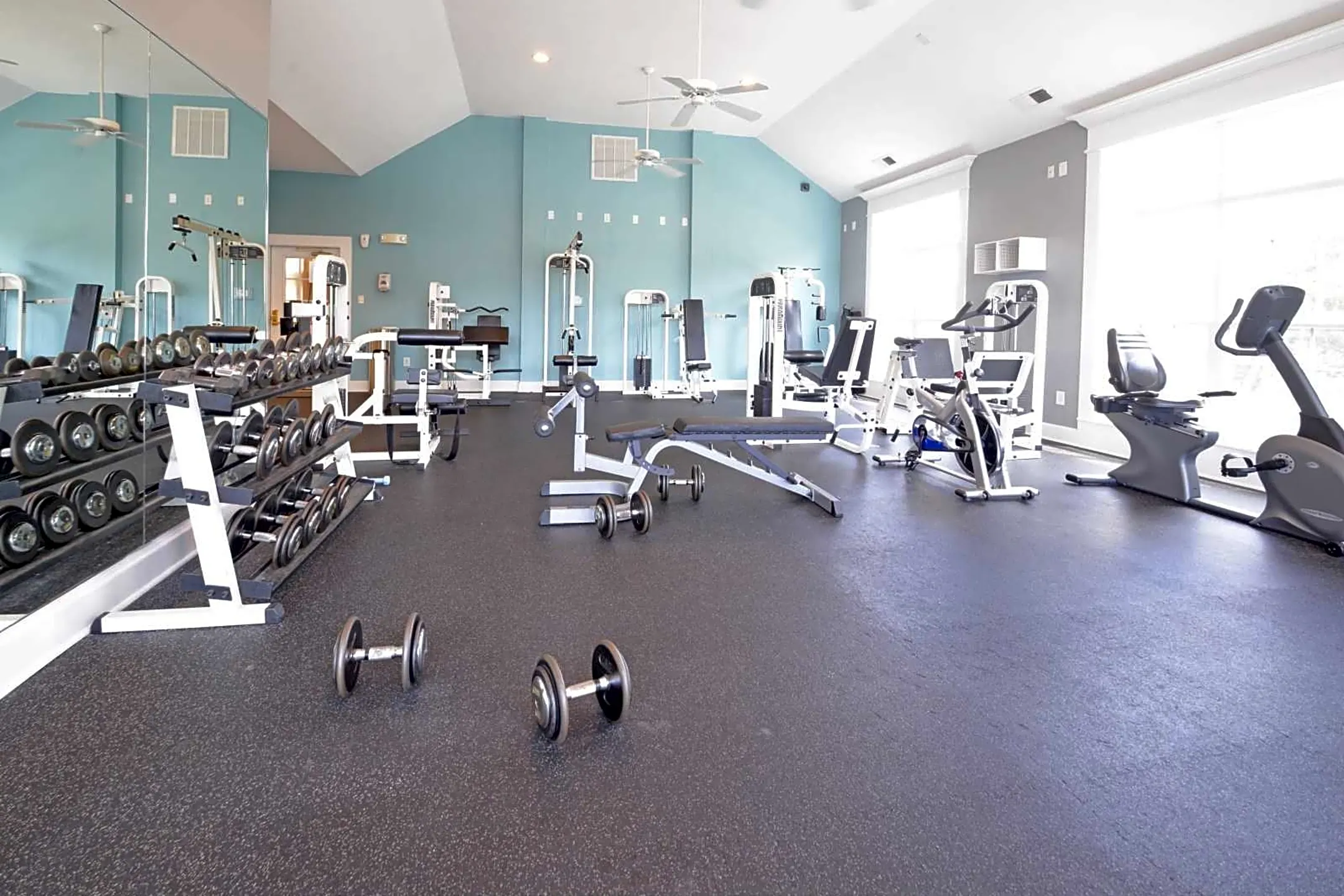 Fitness Weight Room - North Haven of Carmel Apartments - Carmel, IN