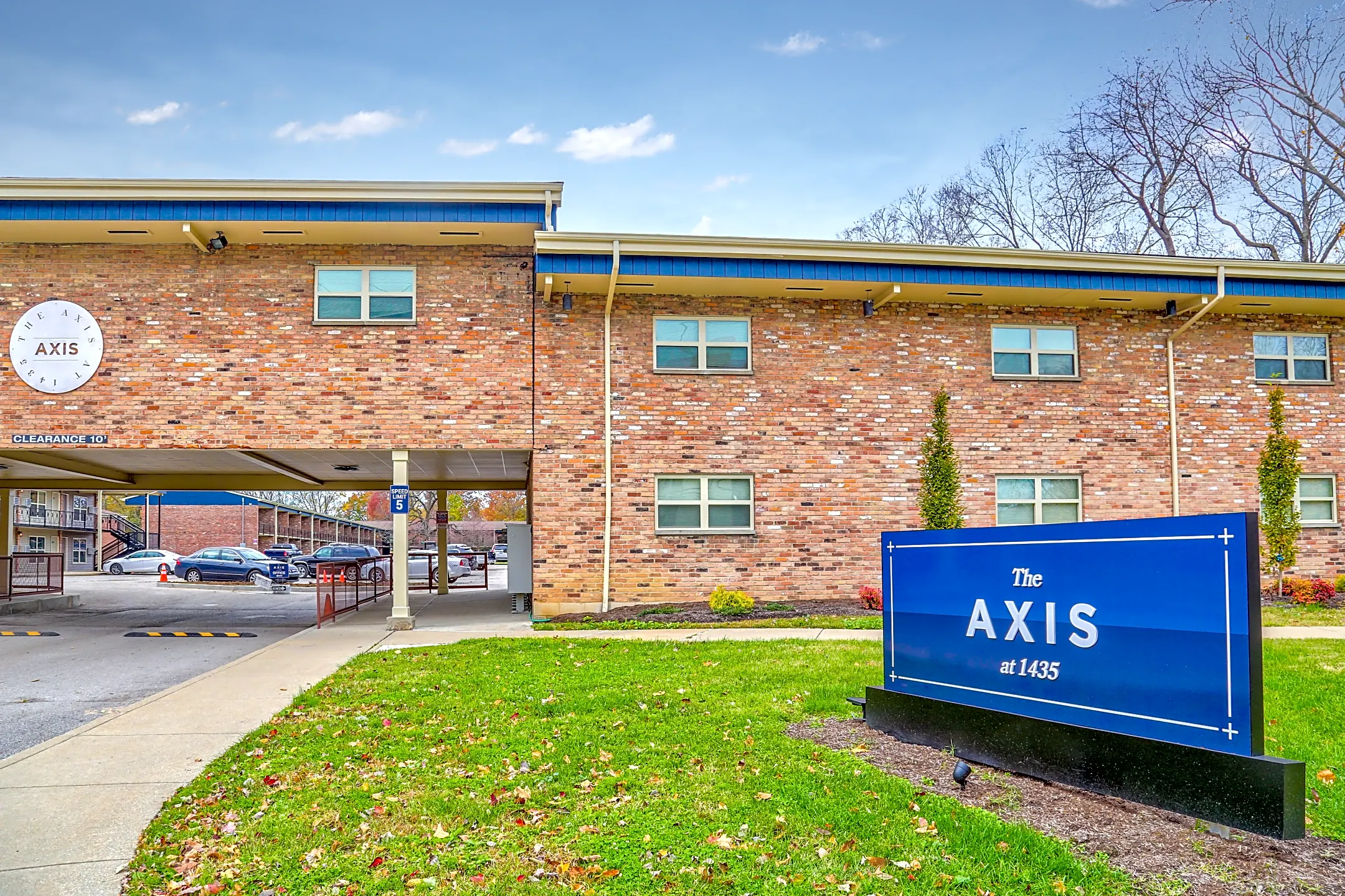 Community Signage - The Axis at 1435 - Lexington, KY