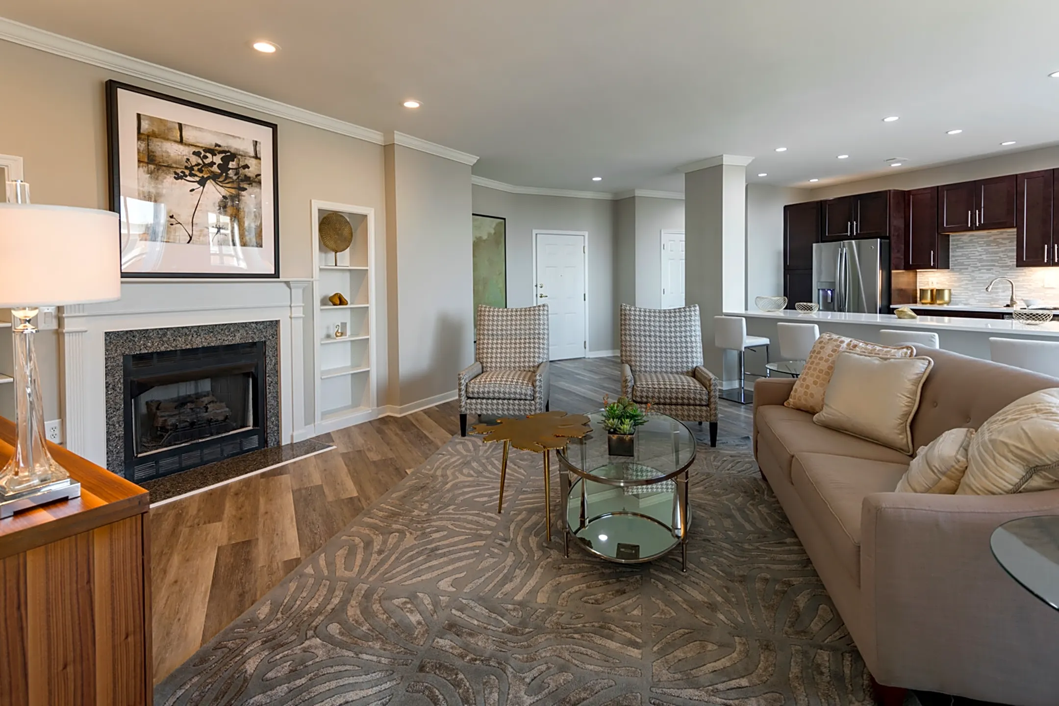 Living Room - Instrata Pentagon City - Arlington, VA