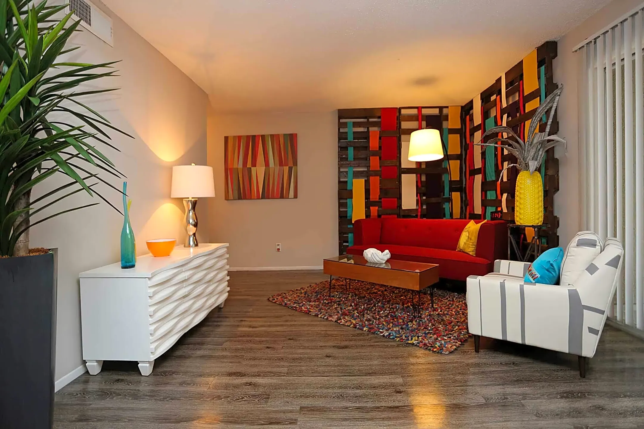 Living Room - Serenity Residences - San Antonio, TX