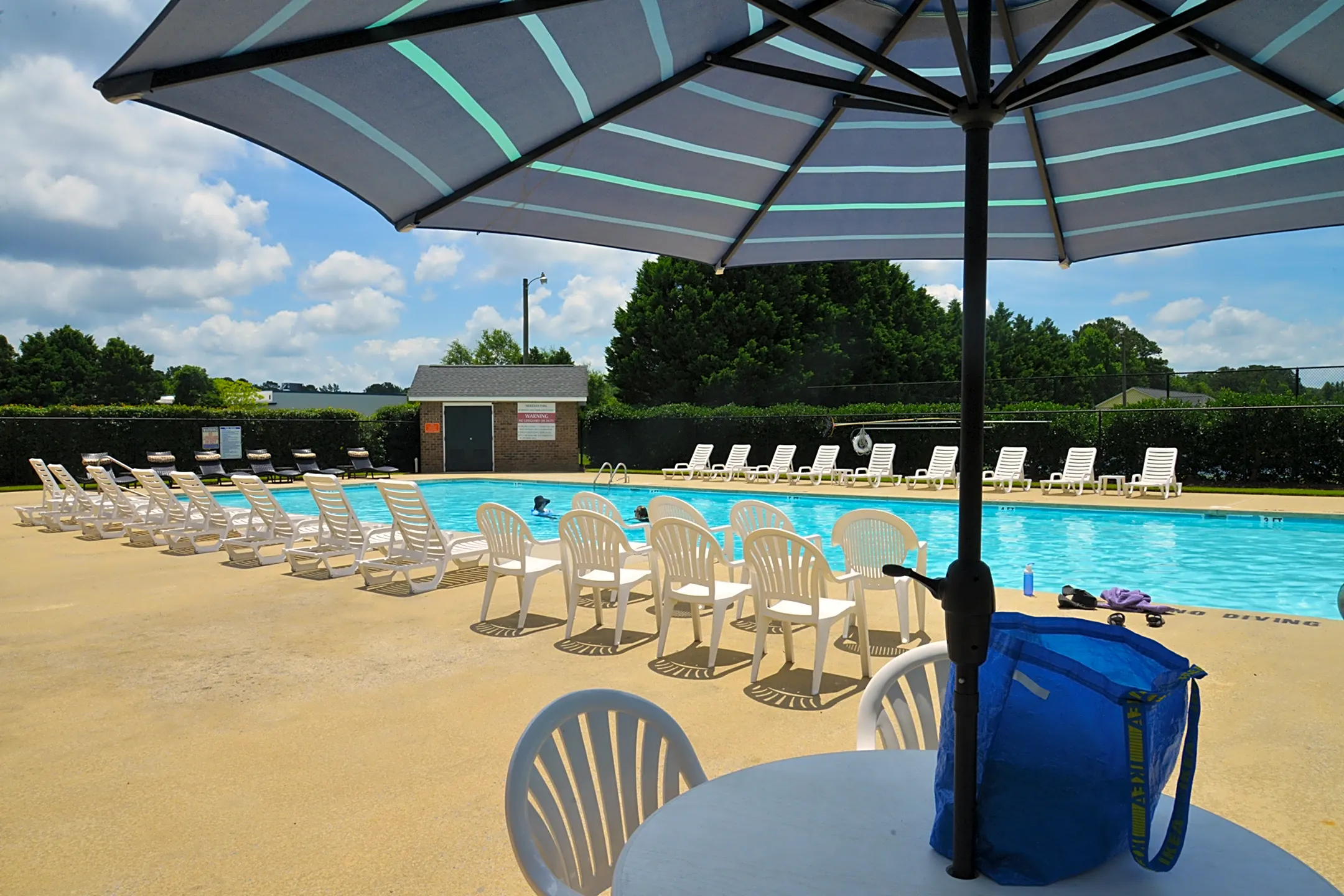 Pool - Meridian Park Apartments - Greenville, NC