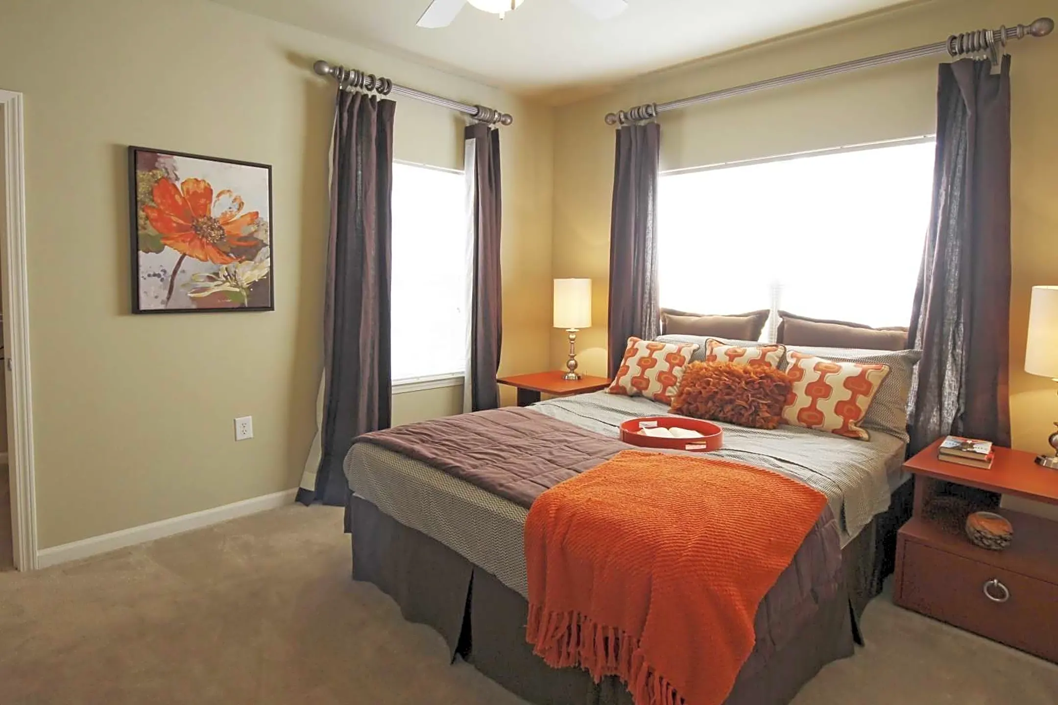 Bedroom - The Greystone Apartment Homes - Lafayette, LA