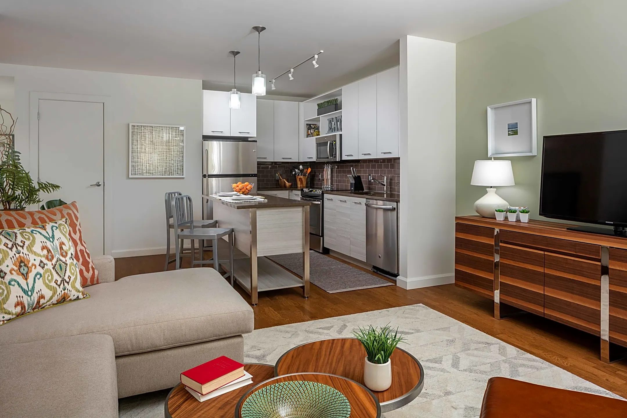 Living Room - The Kensington - Boston, MA