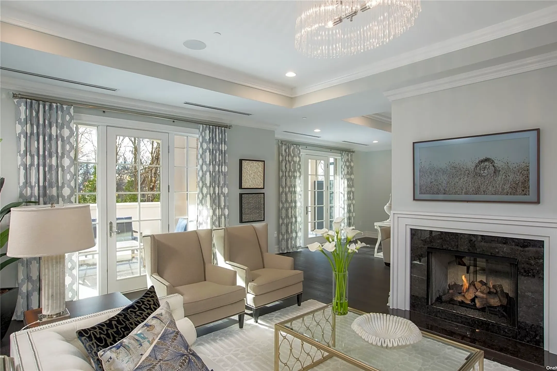 Living Room - 3000 Royal Ct #3211 - North Hills, NY