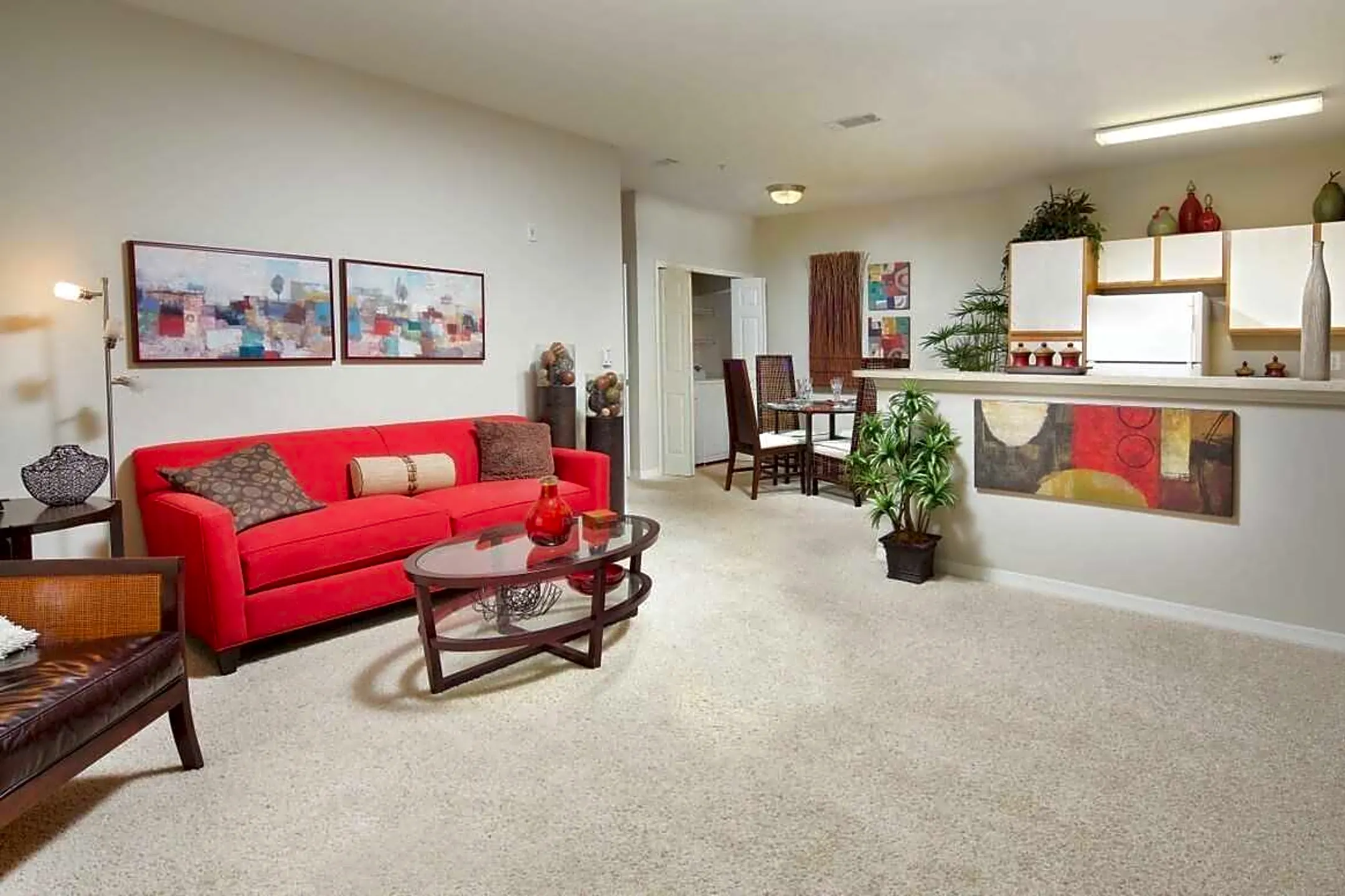 Living Room - Oakley at Saraland - Saraland, AL