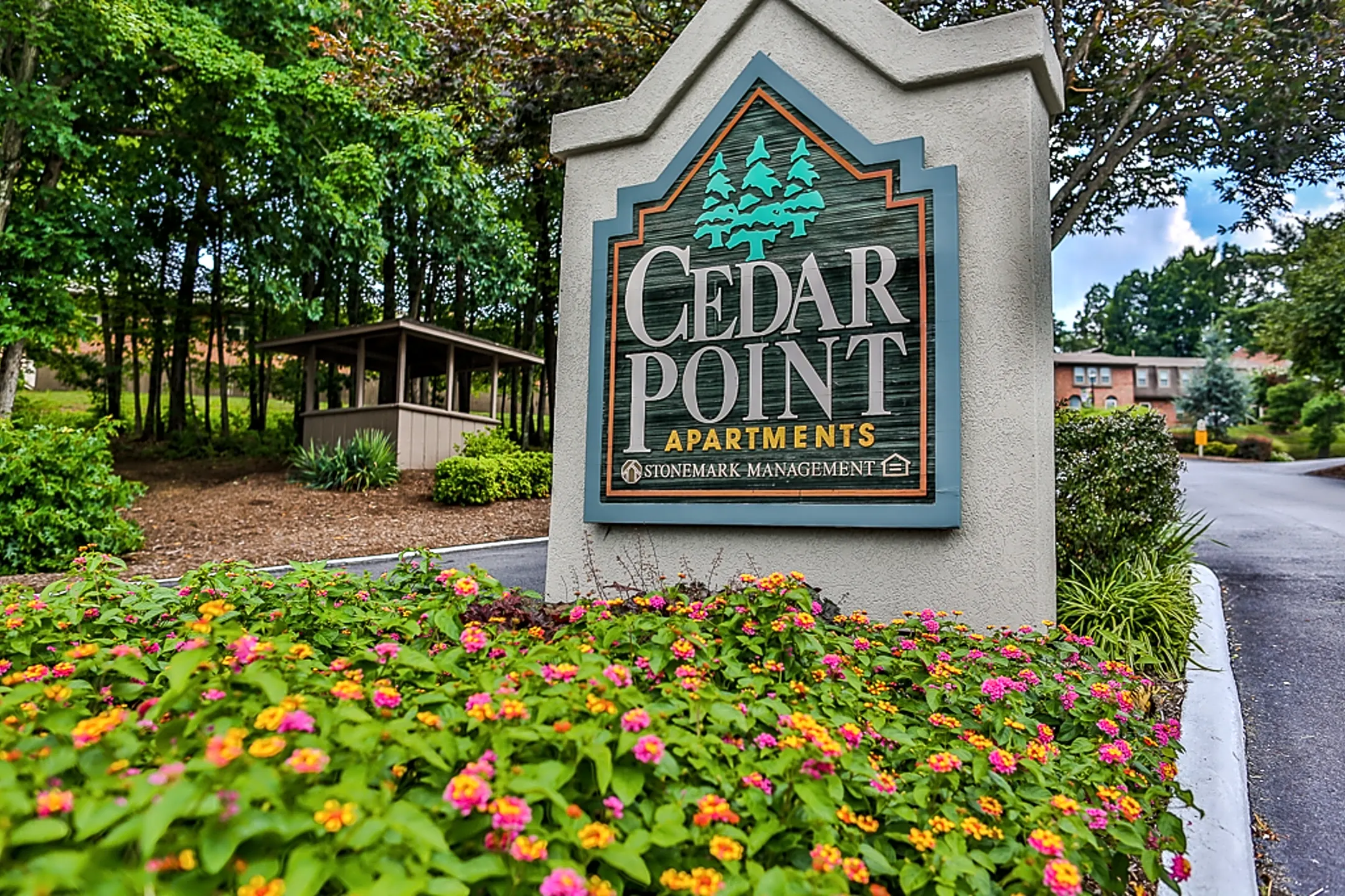 Community Signage - Cedar Point Apartments - Roanoke, VA
