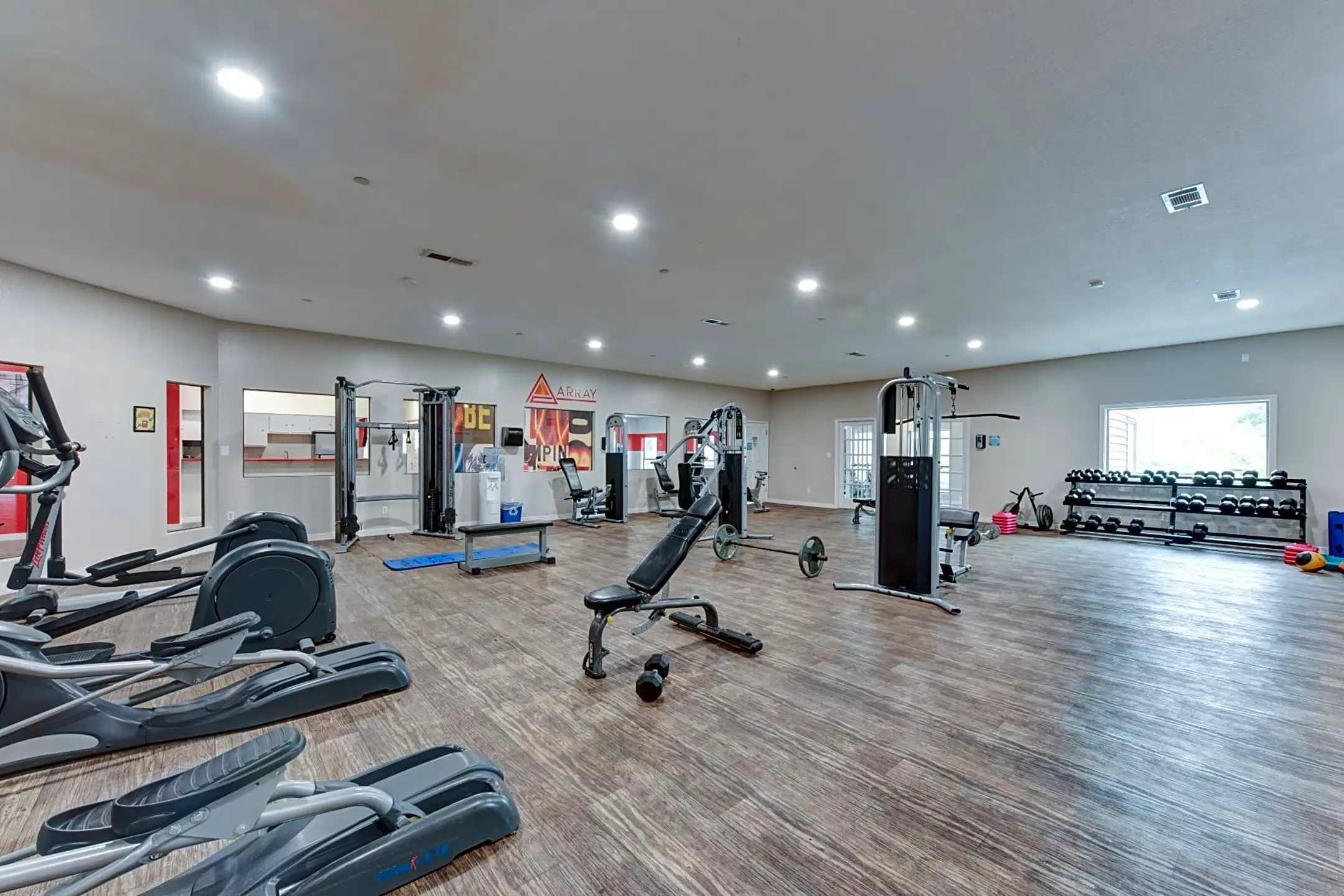 Fitness Weight Room - The Array - Austin, TX