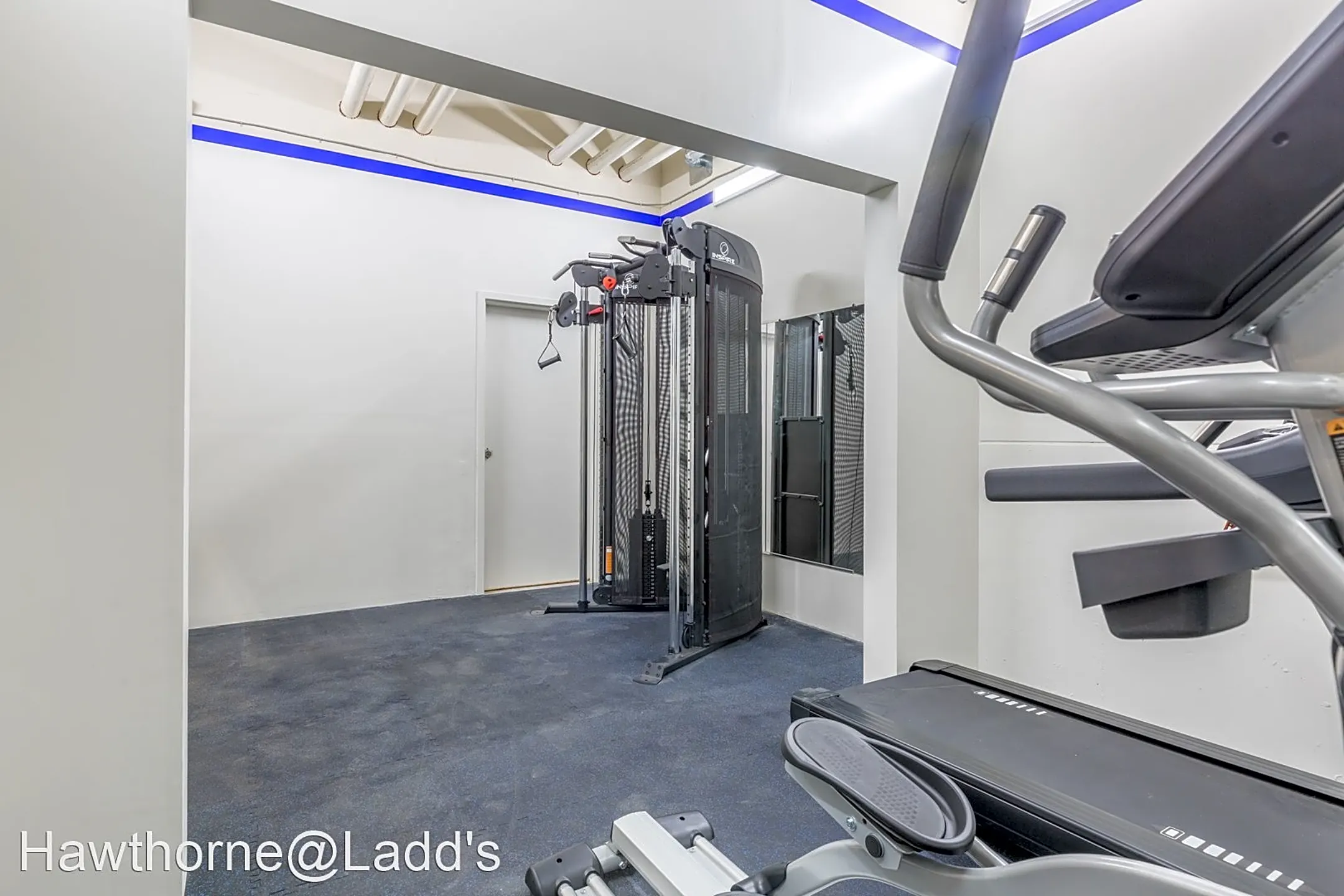 Fitness Weight Room - Hawthorne @ Ladd's - 1 & 2 Bedroom Apartment Homes - Portland, OR