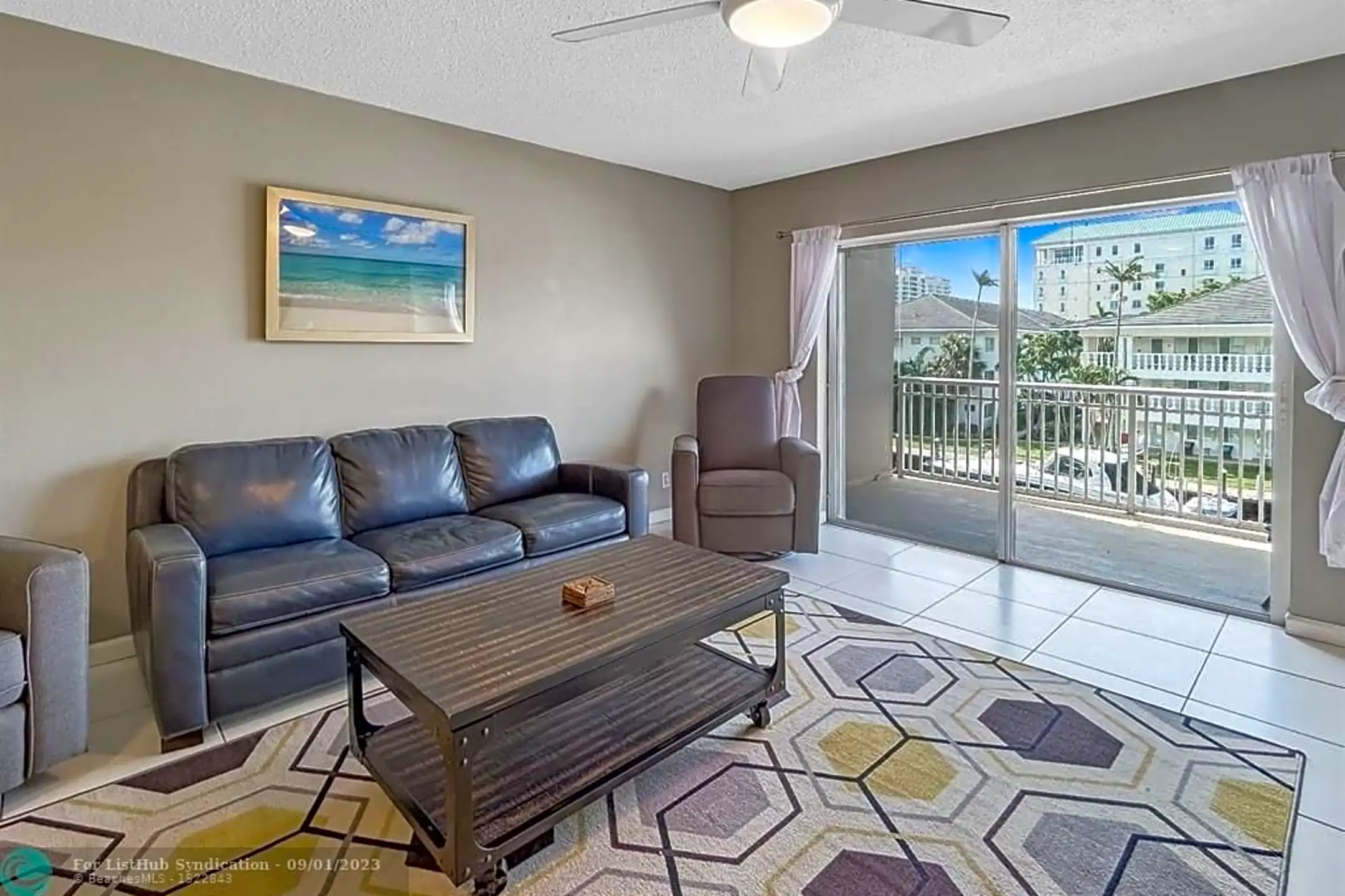 Living Room - 2880 NE 33rd Ct #202 - Fort Lauderdale, FL