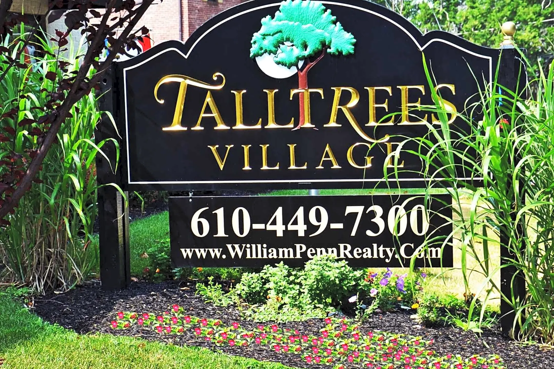 Community Signage - Tall Trees Village Apartments - Drexel Hill, PA