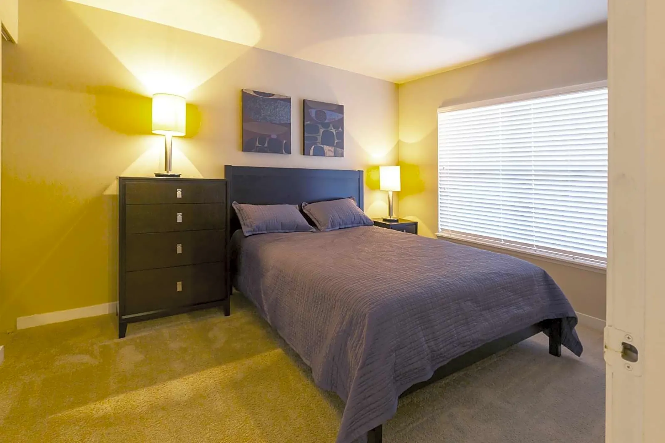 Bedroom - Cooper Apartments - Seattle, WA