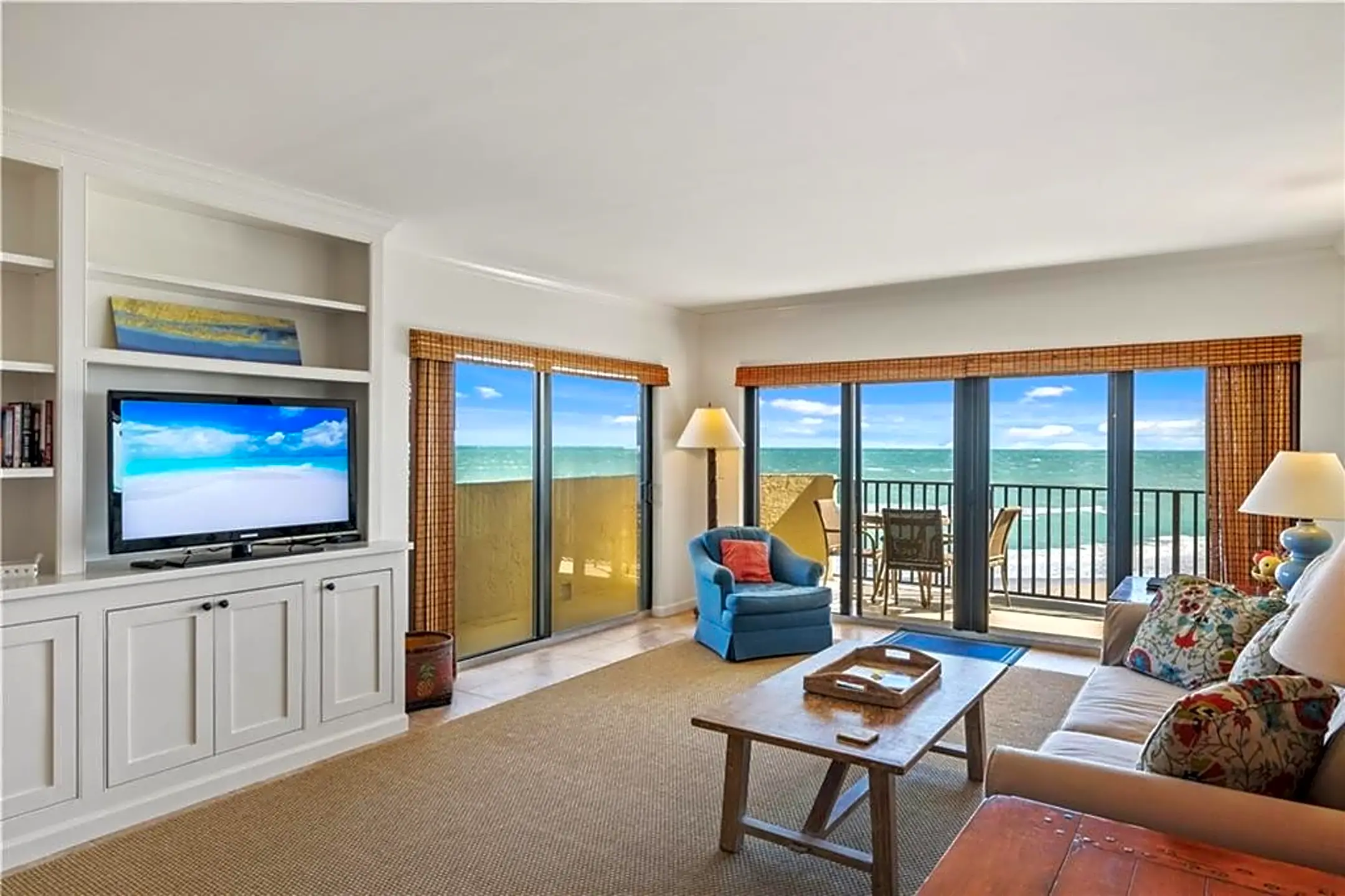 Living Room - 2636 Ocean Dr #404 - Vero Beach, FL
