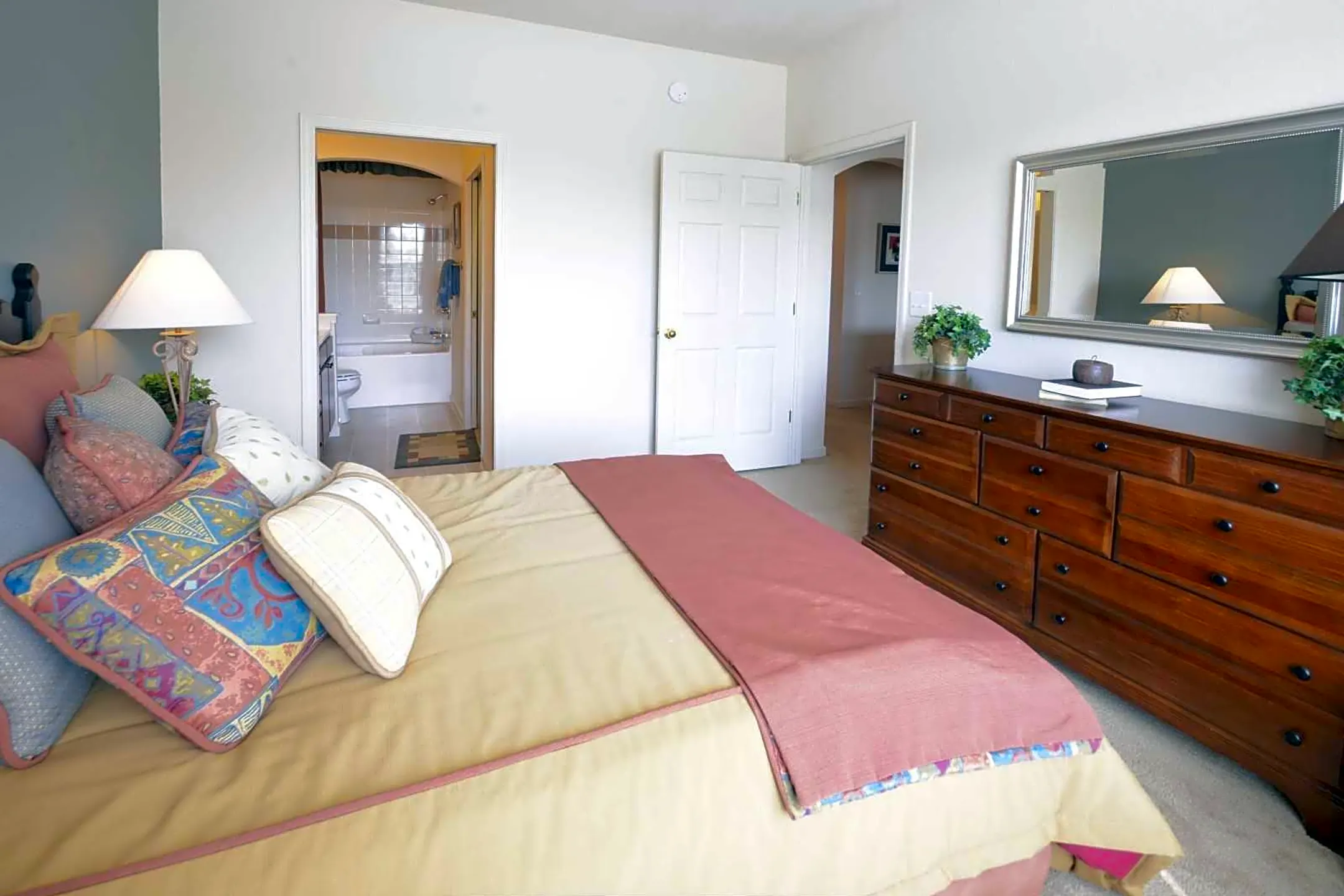 Bedroom - North Haven of Carmel Apartments - Carmel, IN