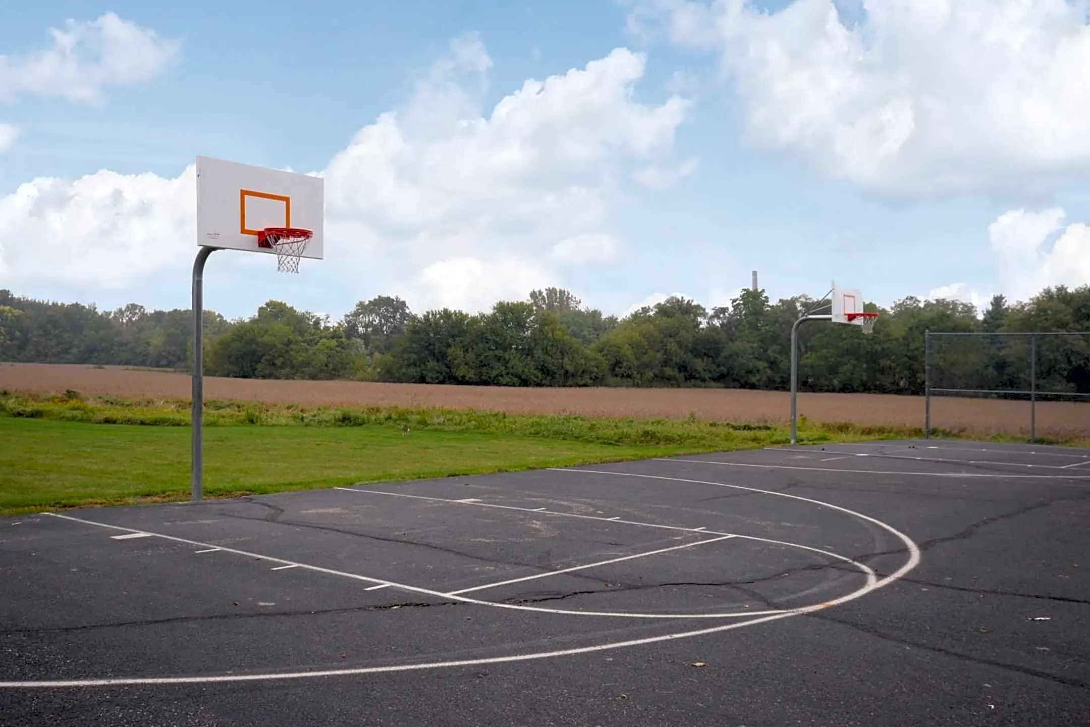Basketball Court - Cedar Ridge Townhomes & Apartments - Anderson, IN