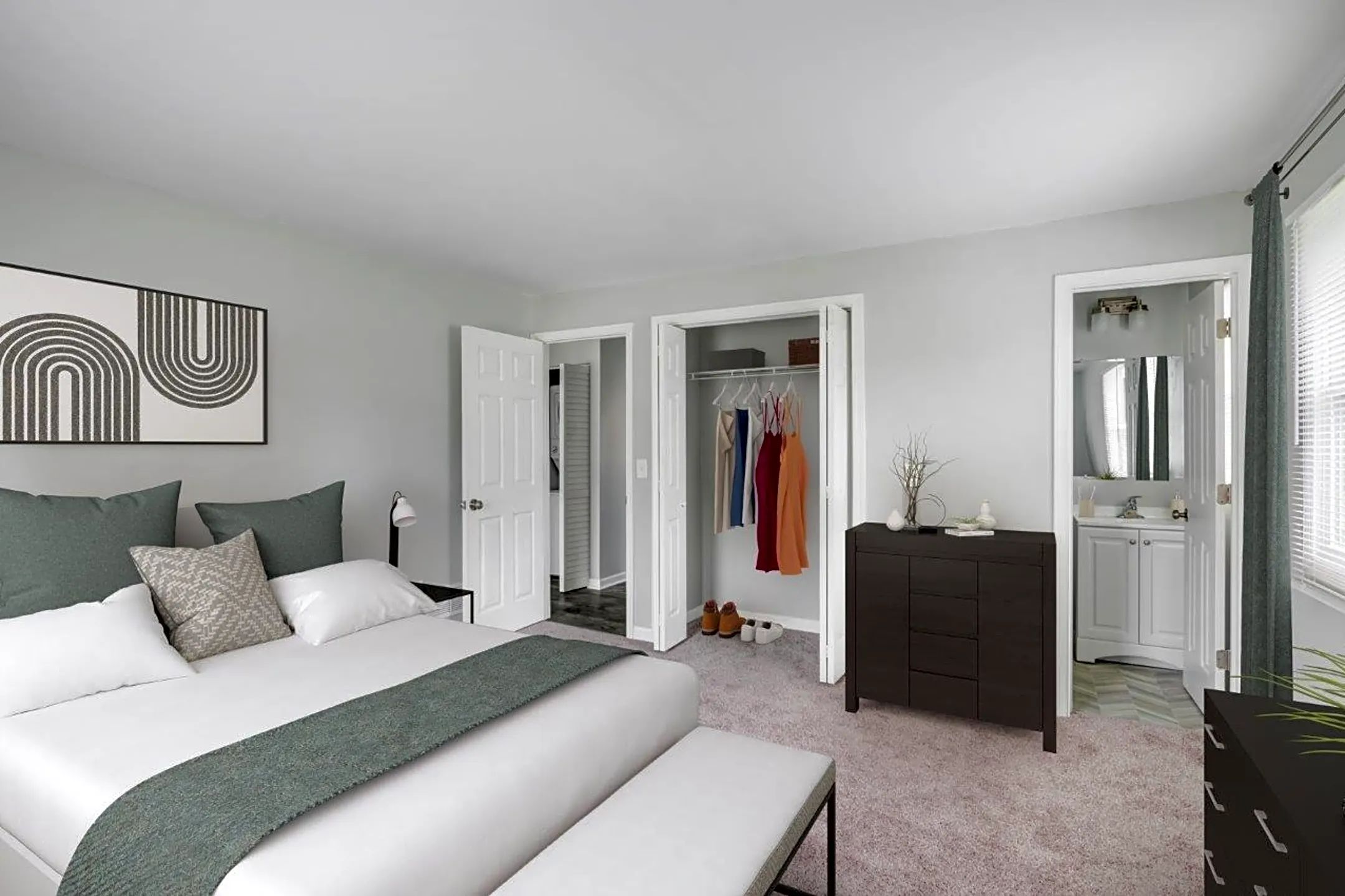 Bedroom - Woodcrest Apartment Homes - Dover, DE