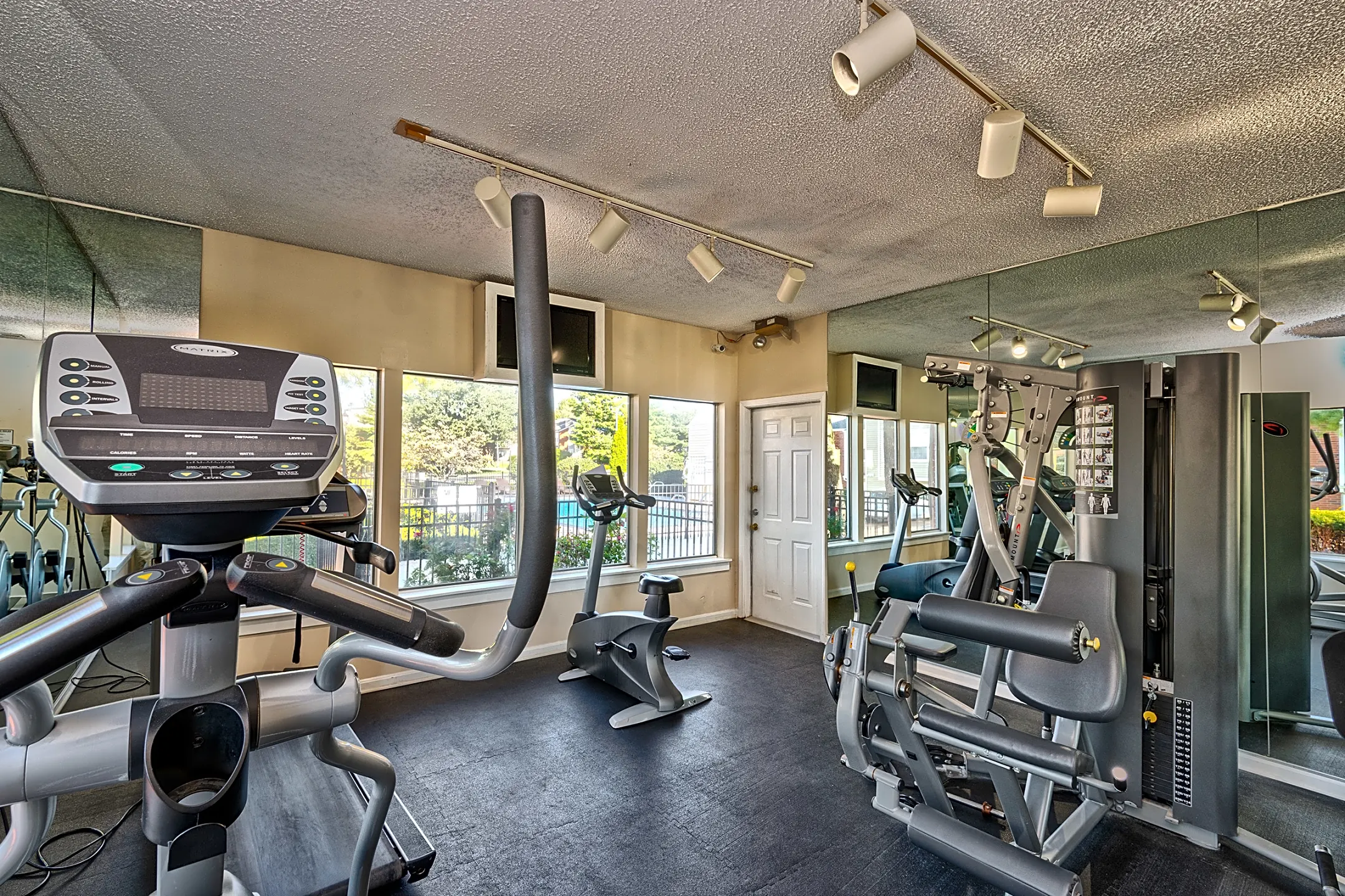 Fitness Weight Room - Steeplechase Apartments - Lexington, KY