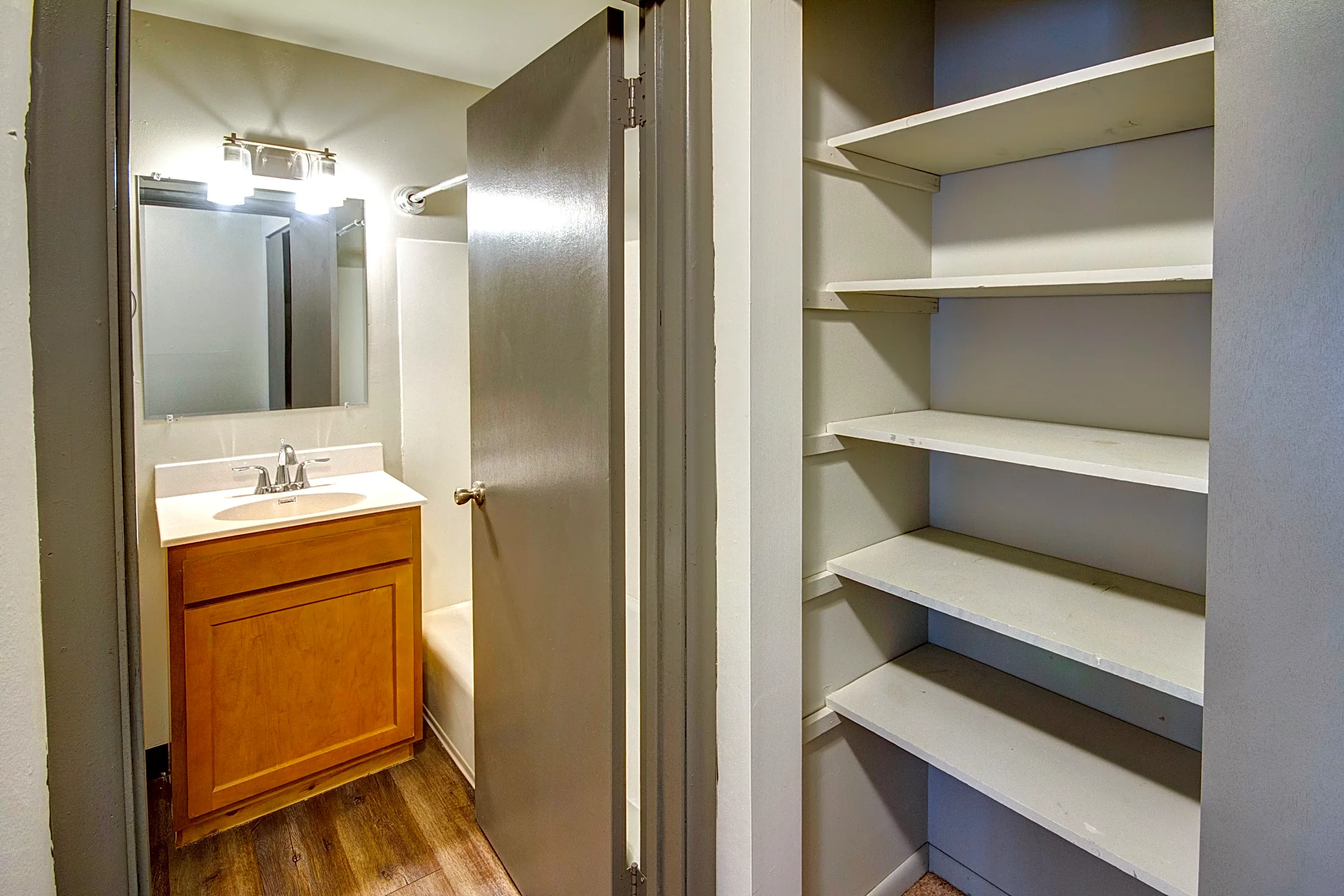 Bathroom - District on Oakwood - Muncie, IN