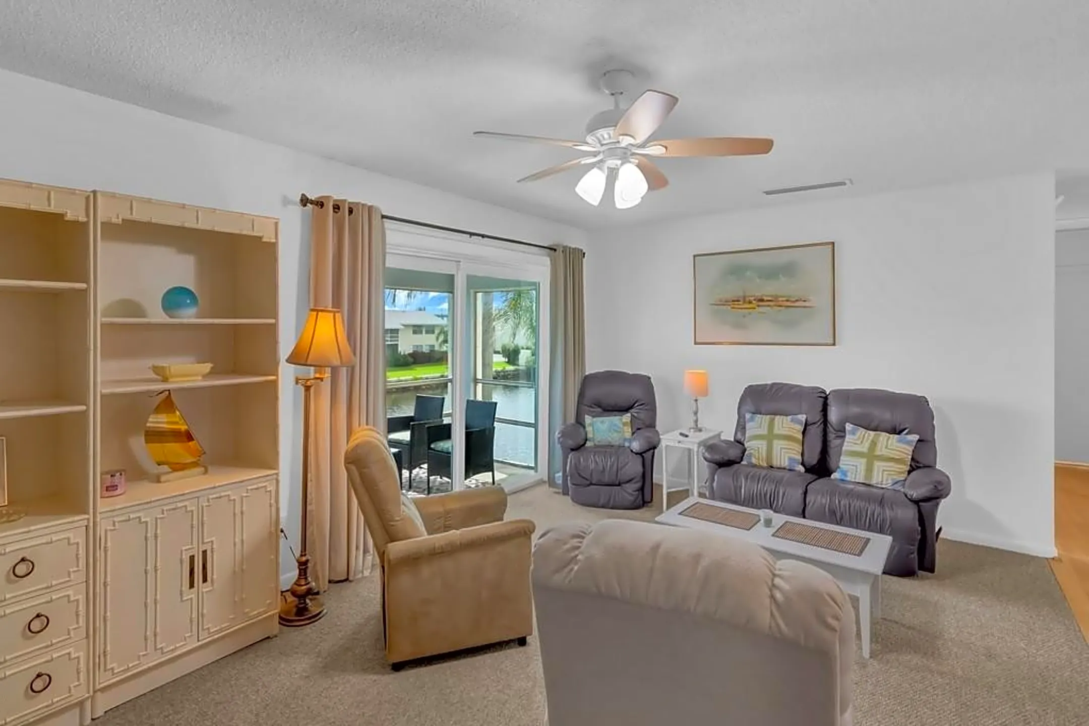 Living Room - 1860 Robalo Dr #203A - Vero Beach, FL