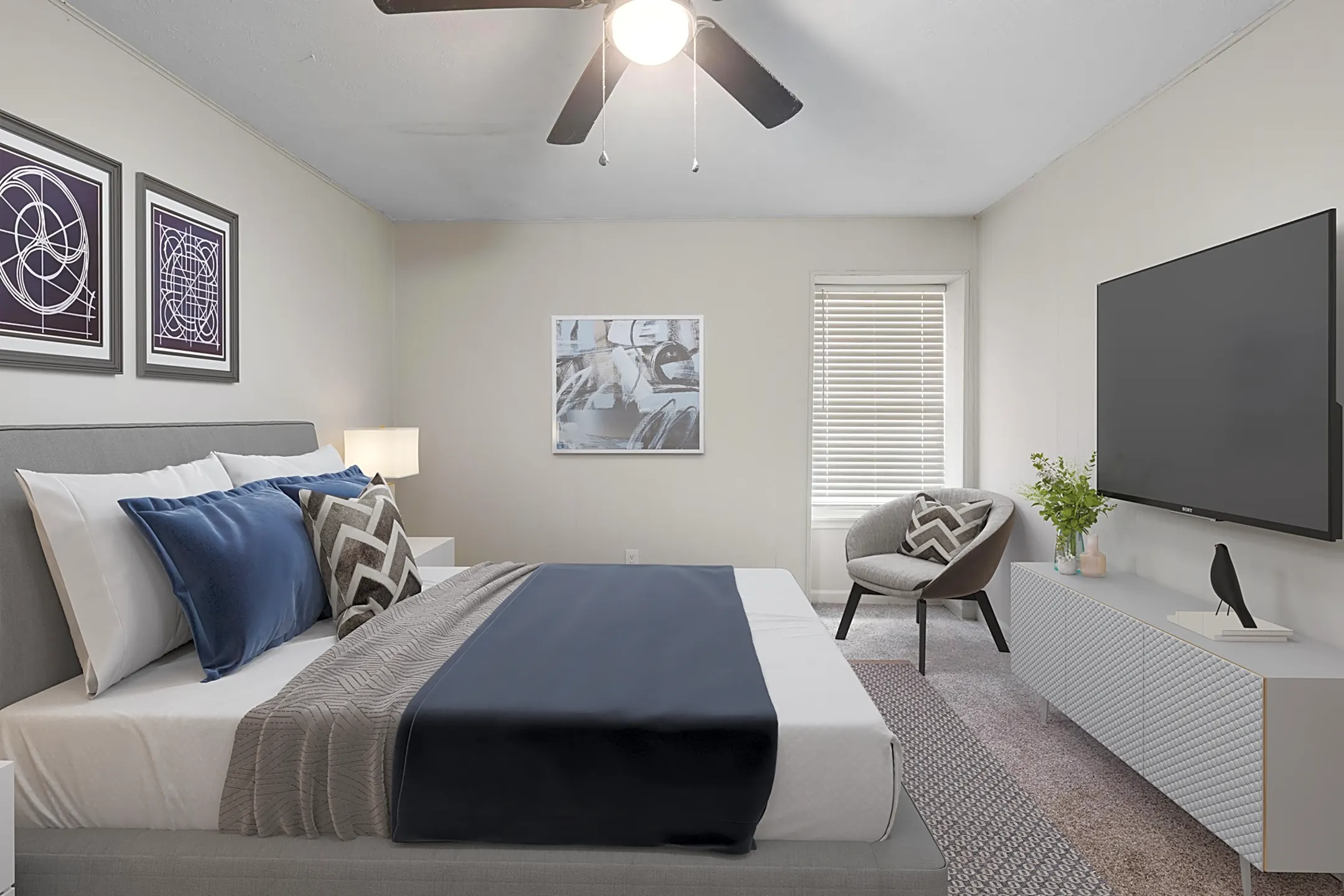 Bedroom - Spring Creek Apartment Homes - Decatur, GA