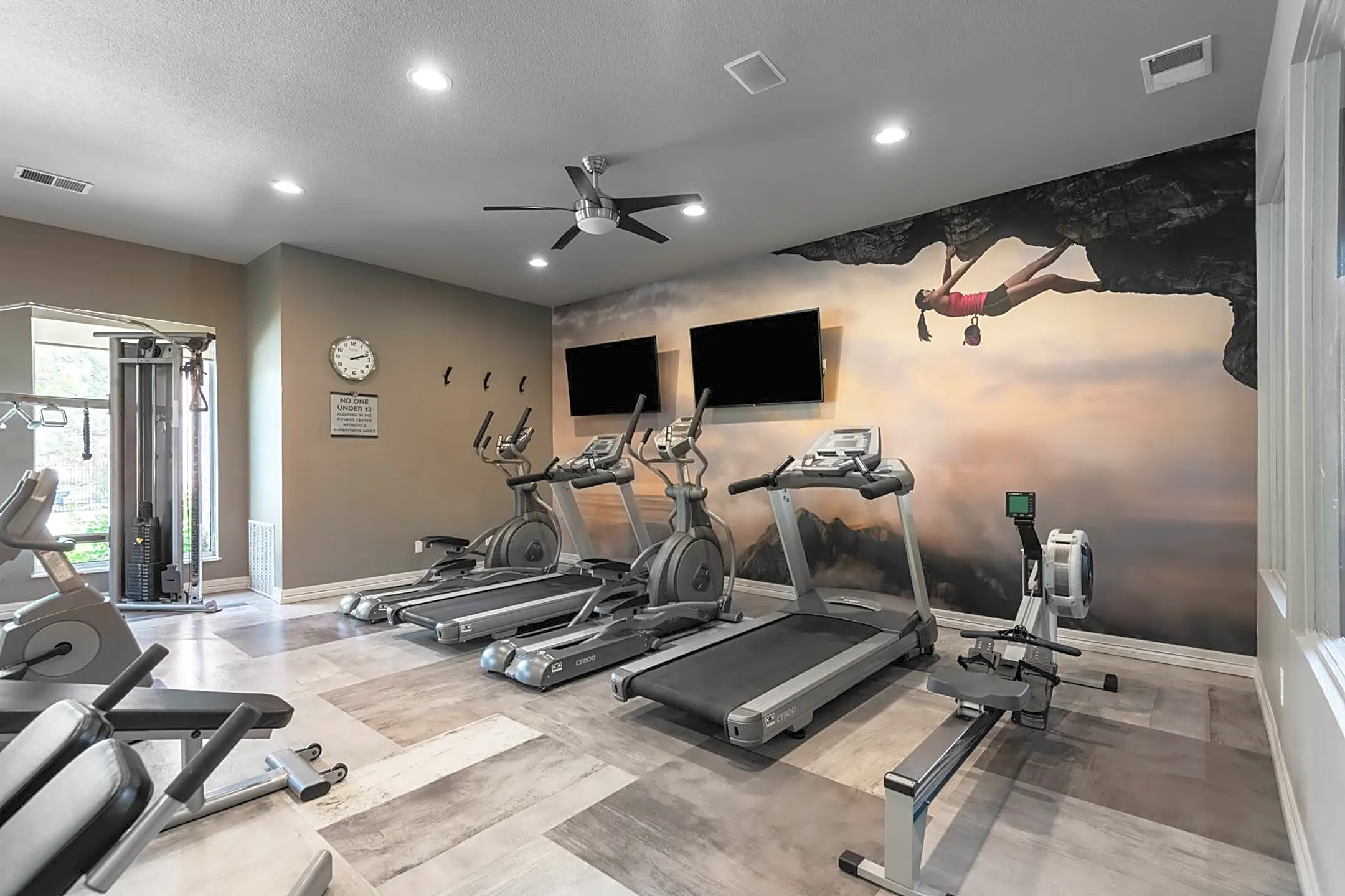 Fitness Weight Room - Windsor Townhomes and Apartments - Lakewood, CO