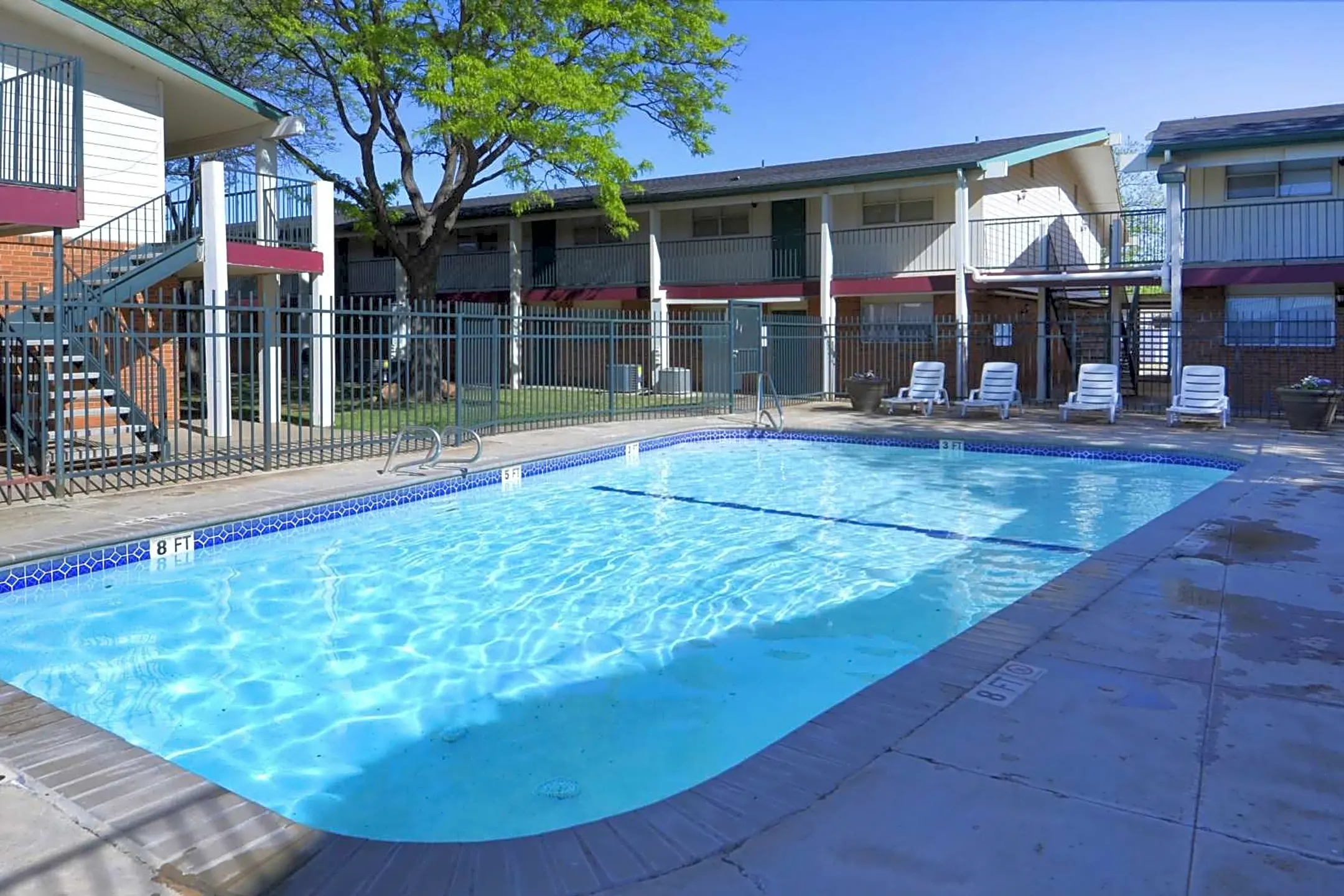 Pool - University Club Apartments - Lubbock, TX