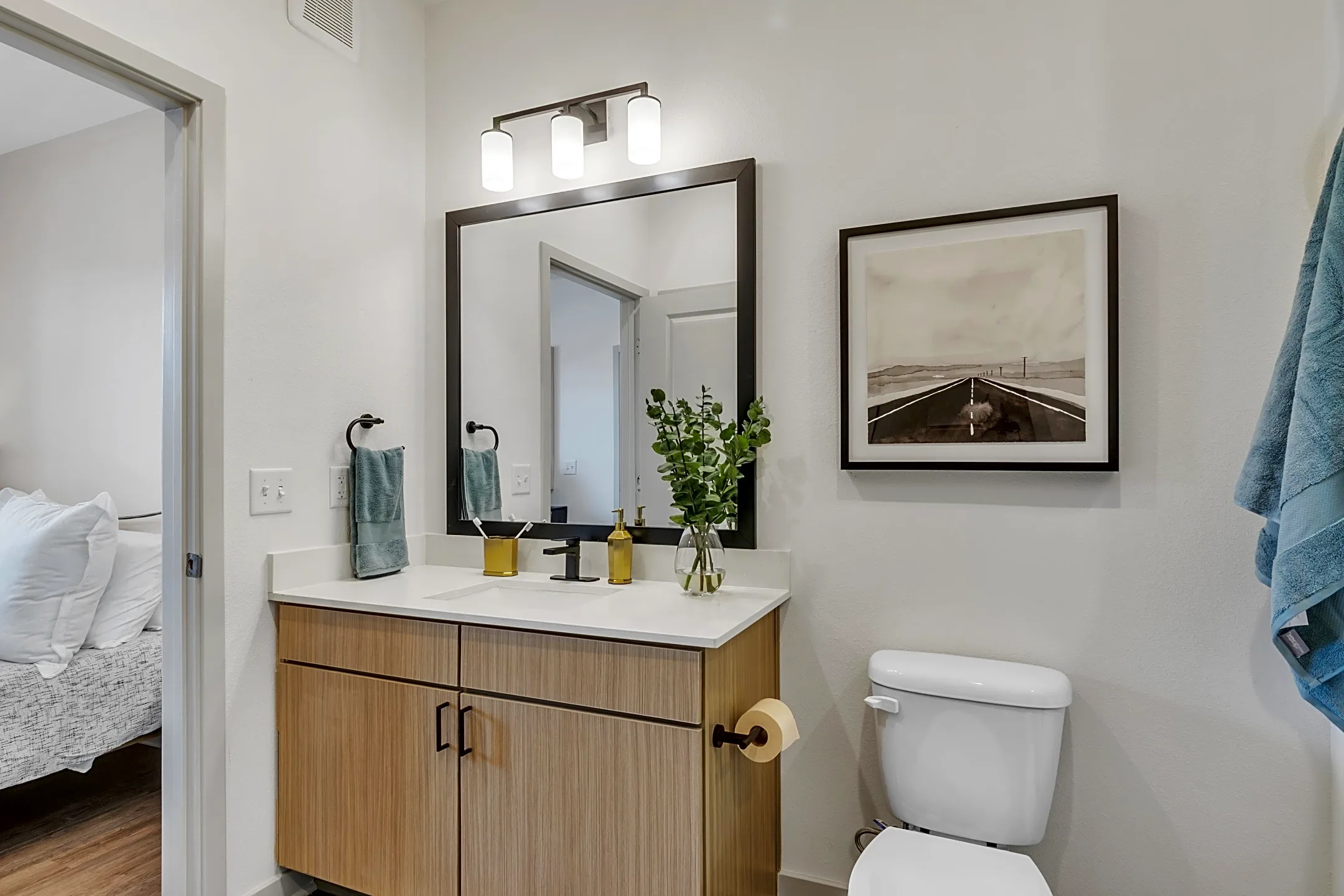 Bathroom - Apex Apartments - Colorado Springs, CO