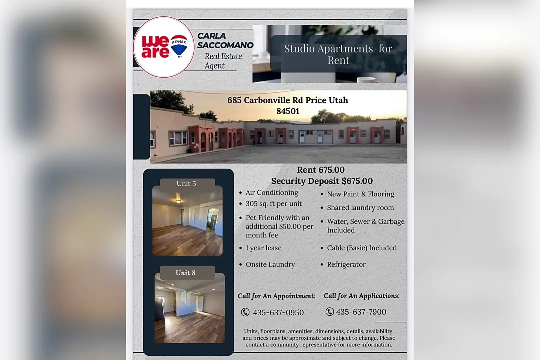 685 N Carbonville Rd 685 N Carbonville Rd unit 12 Price, UT Houses