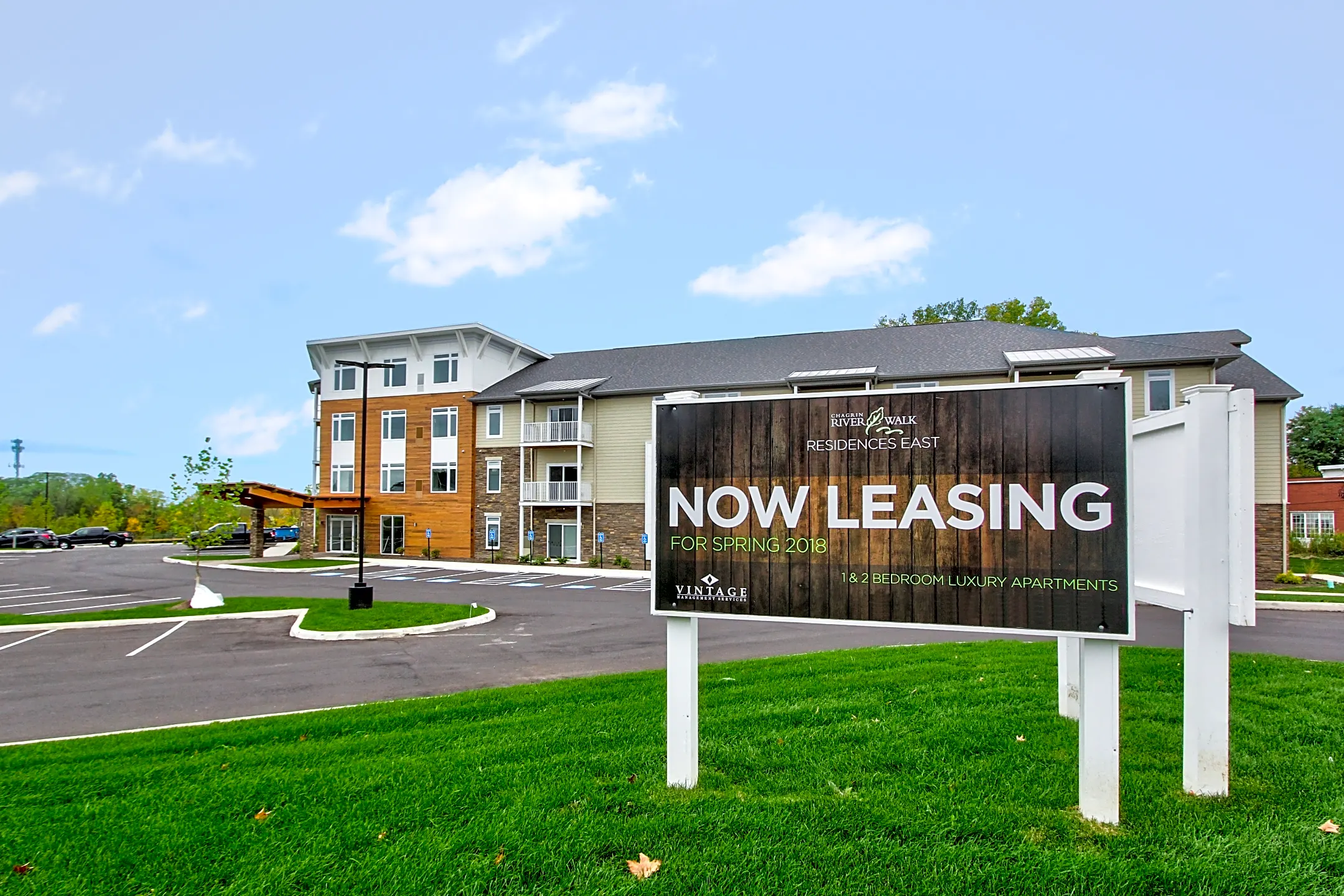 Community Signage - The Residences at Chagrin Riverwalk East - Willoughby, OH