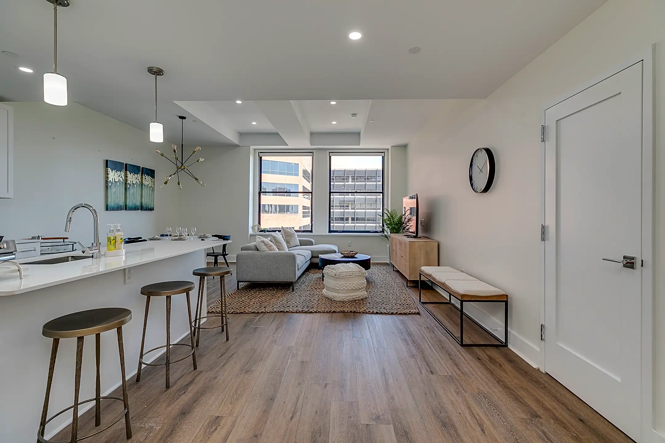 Living Room - The Ledger - Philadelphia, PA