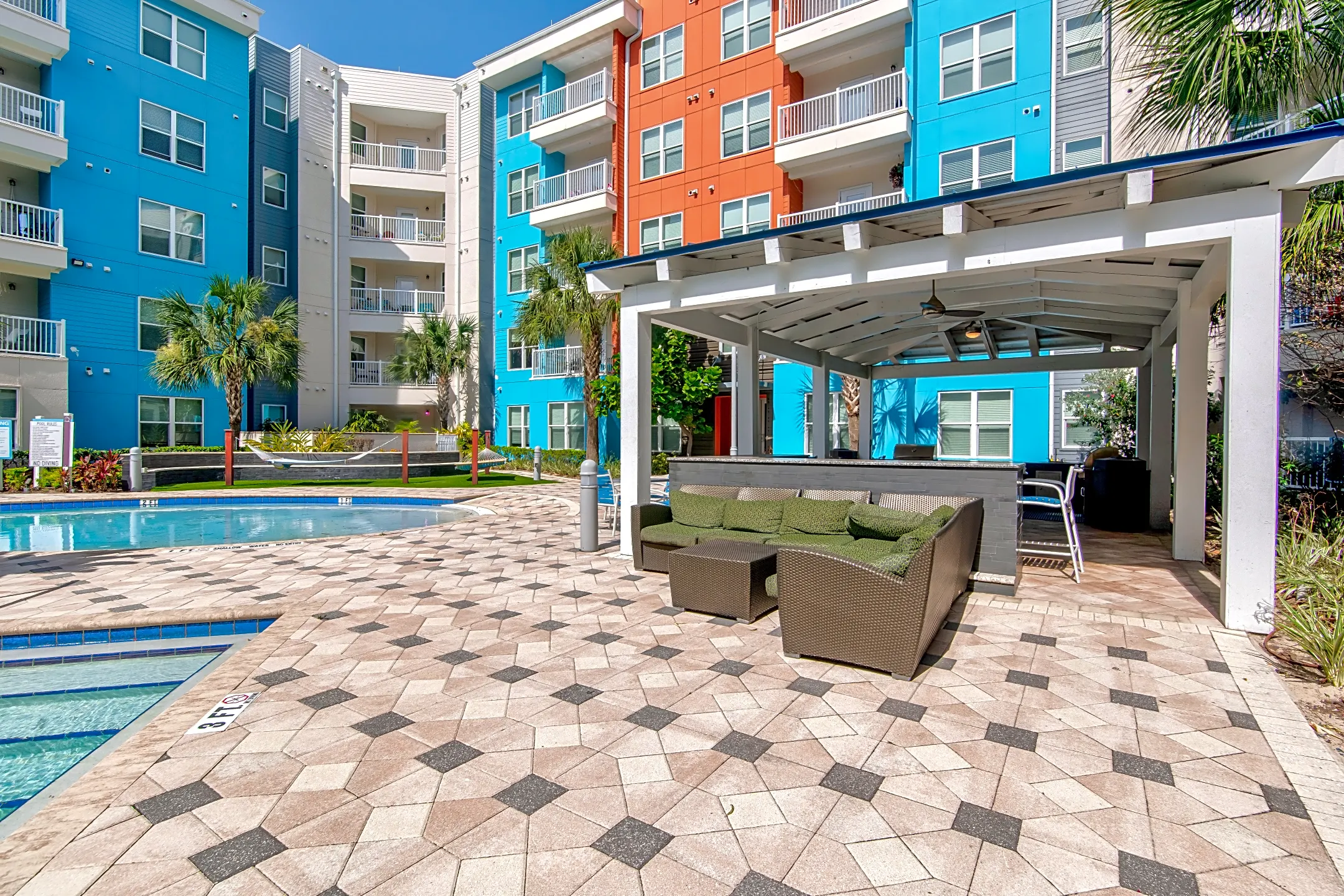 Patio / Deck - IQ Apartments - Per Bed Leases - Tampa, FL
