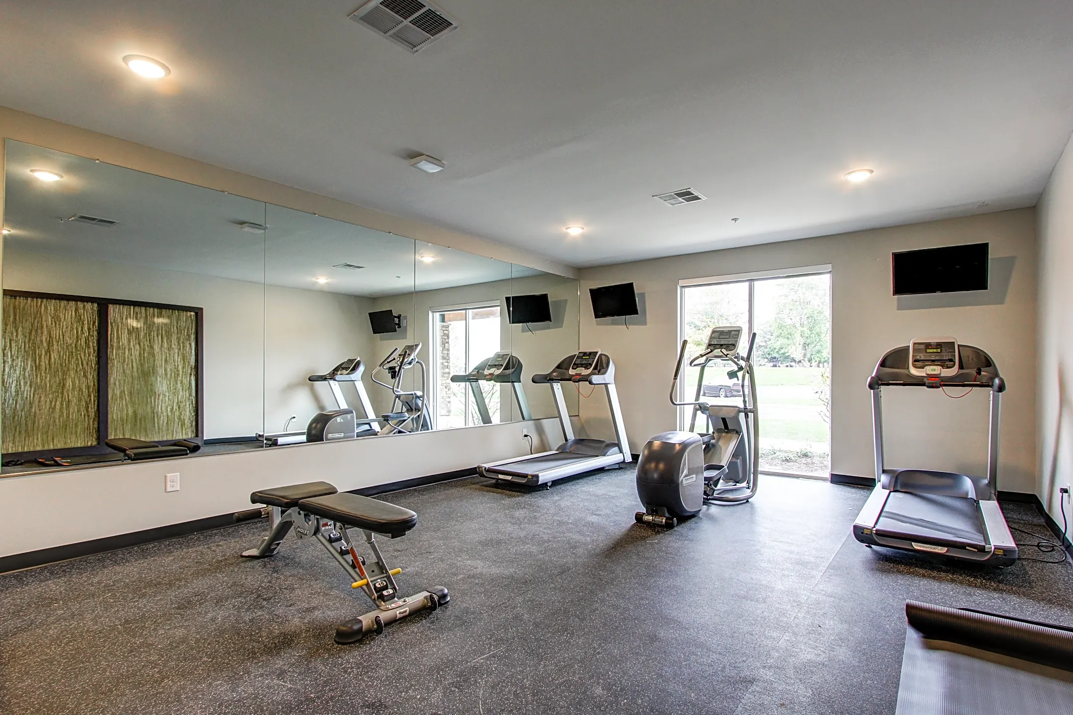 Fitness Weight Room - The Residences at Chagrin Riverwalk East - Willoughby, OH