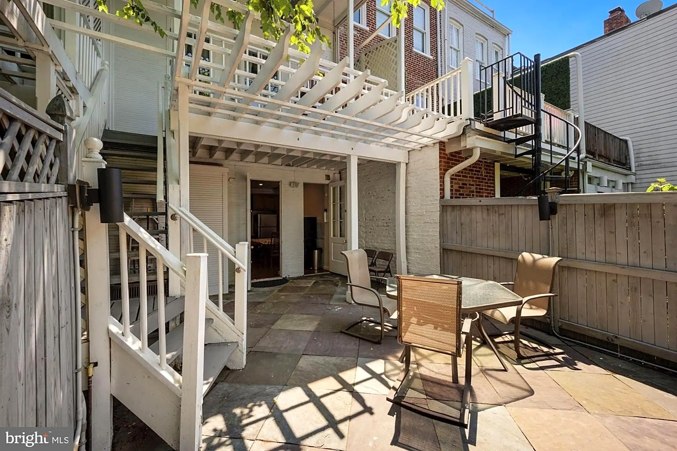 Patio / Deck - 1414 35th St NW - Washington, DC